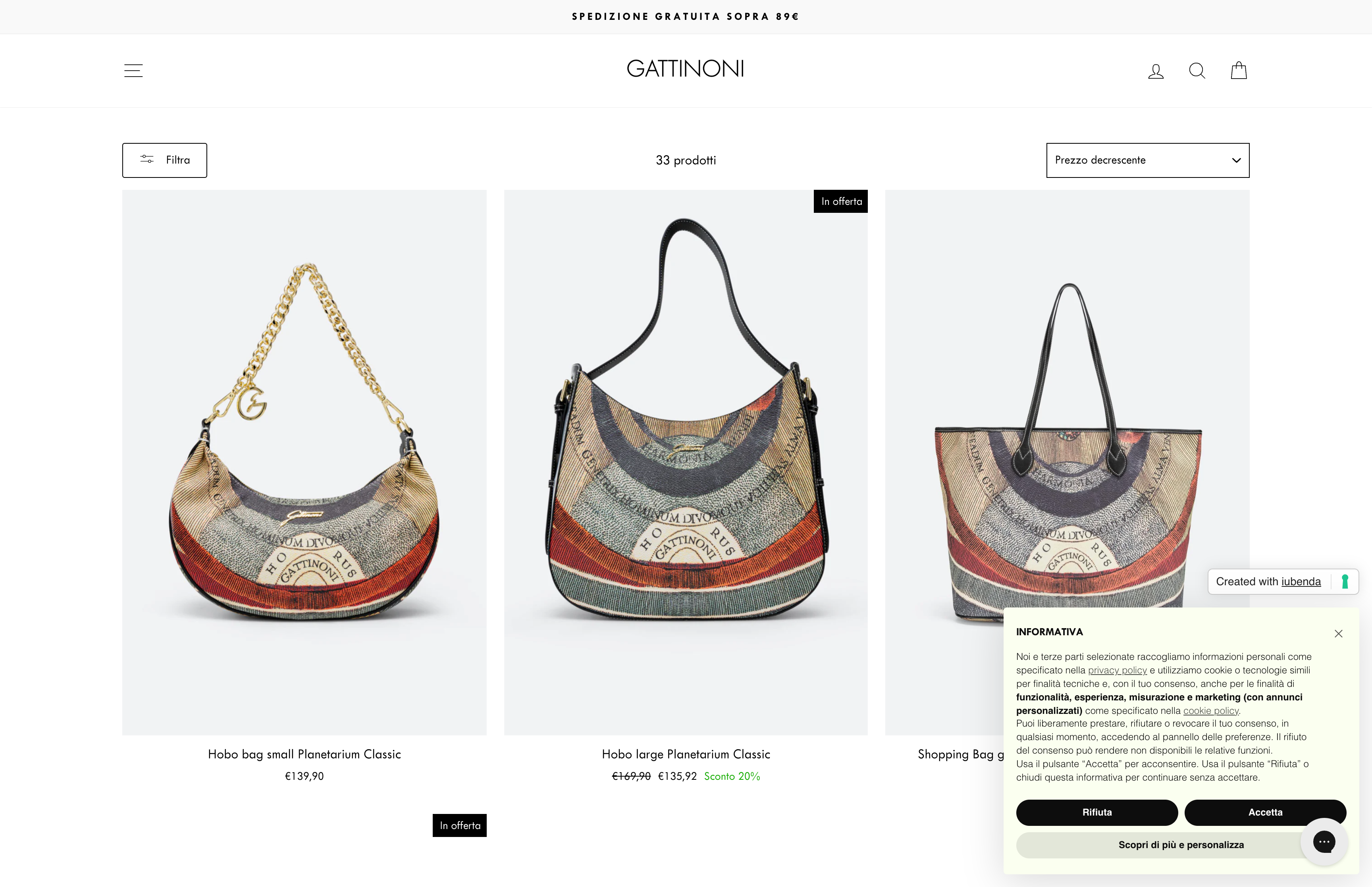 Gattinoni  screenshot 4