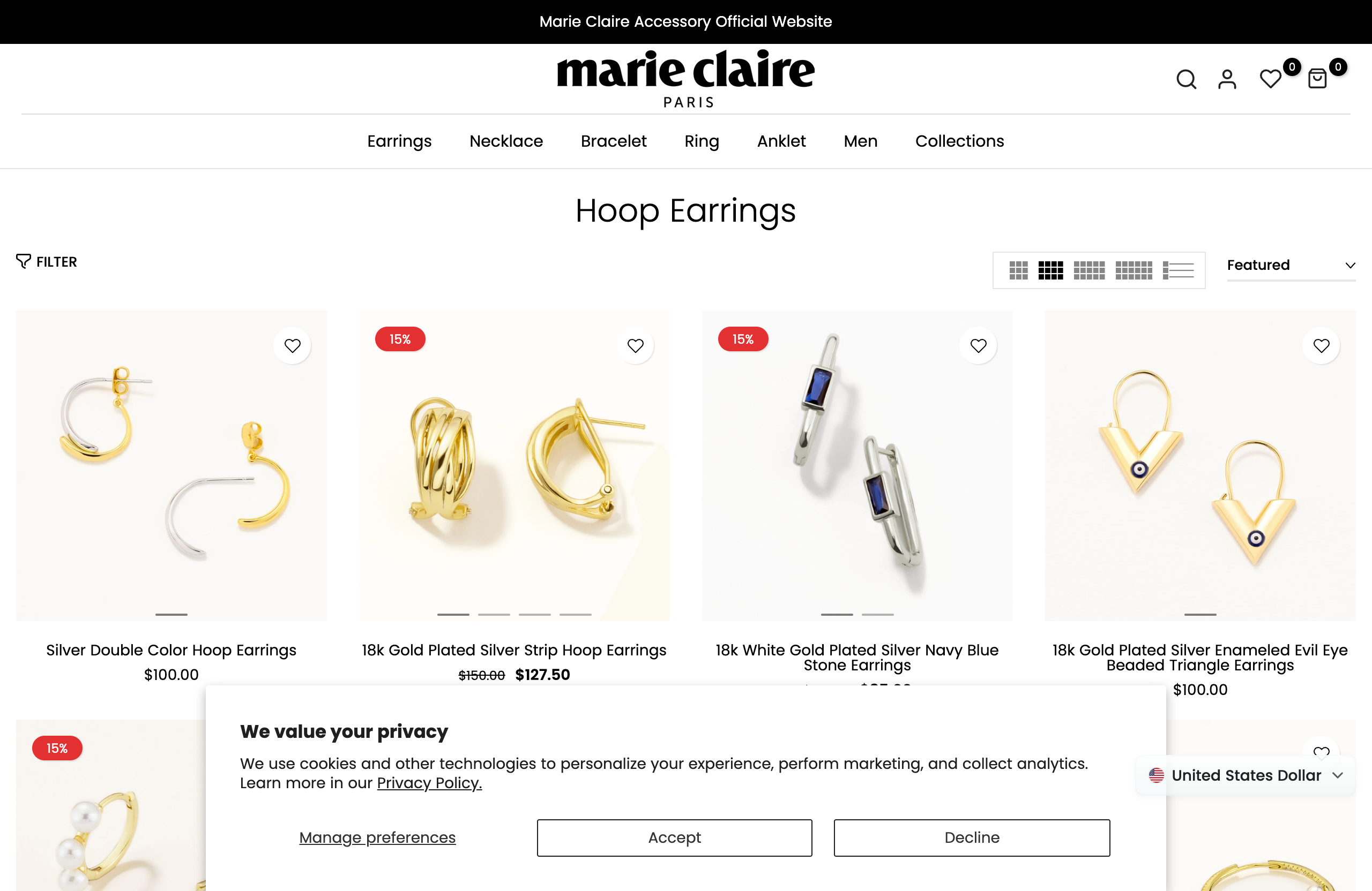 Marie Claire Accessory: Exclusive Jewelry Collection screenshot