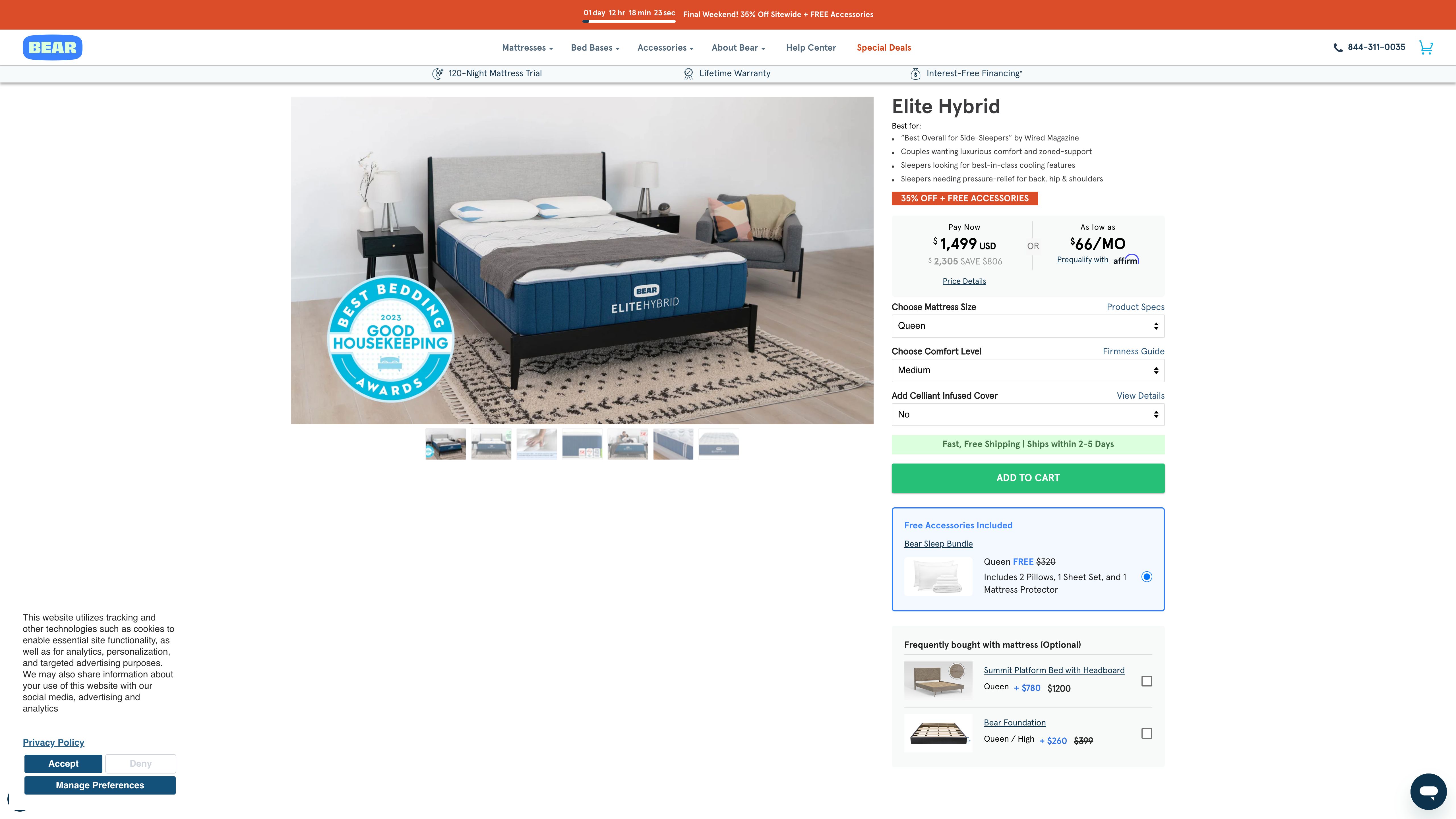 Bear Mattress screenshot 3