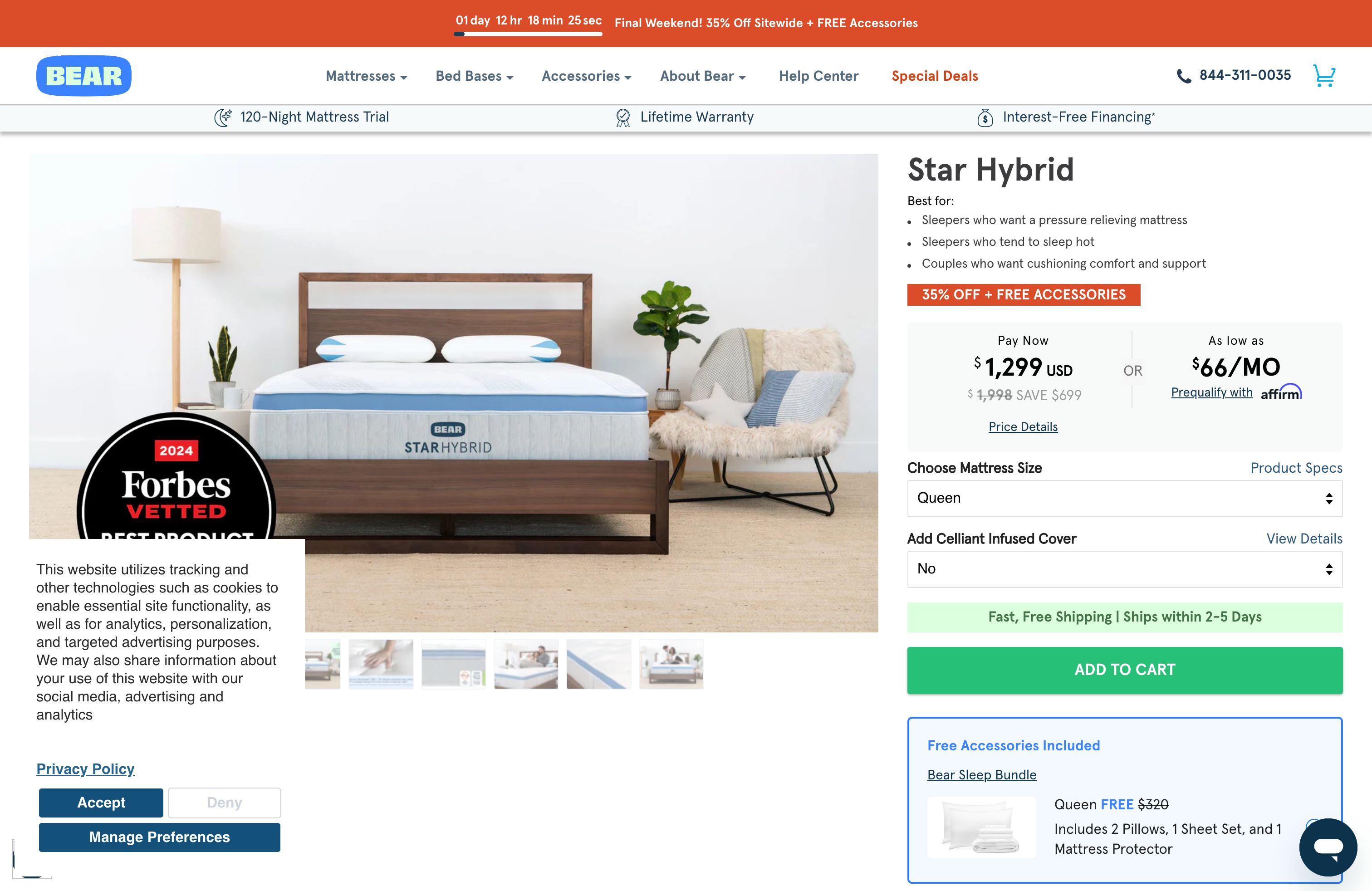 Bear Mattress screenshot 2