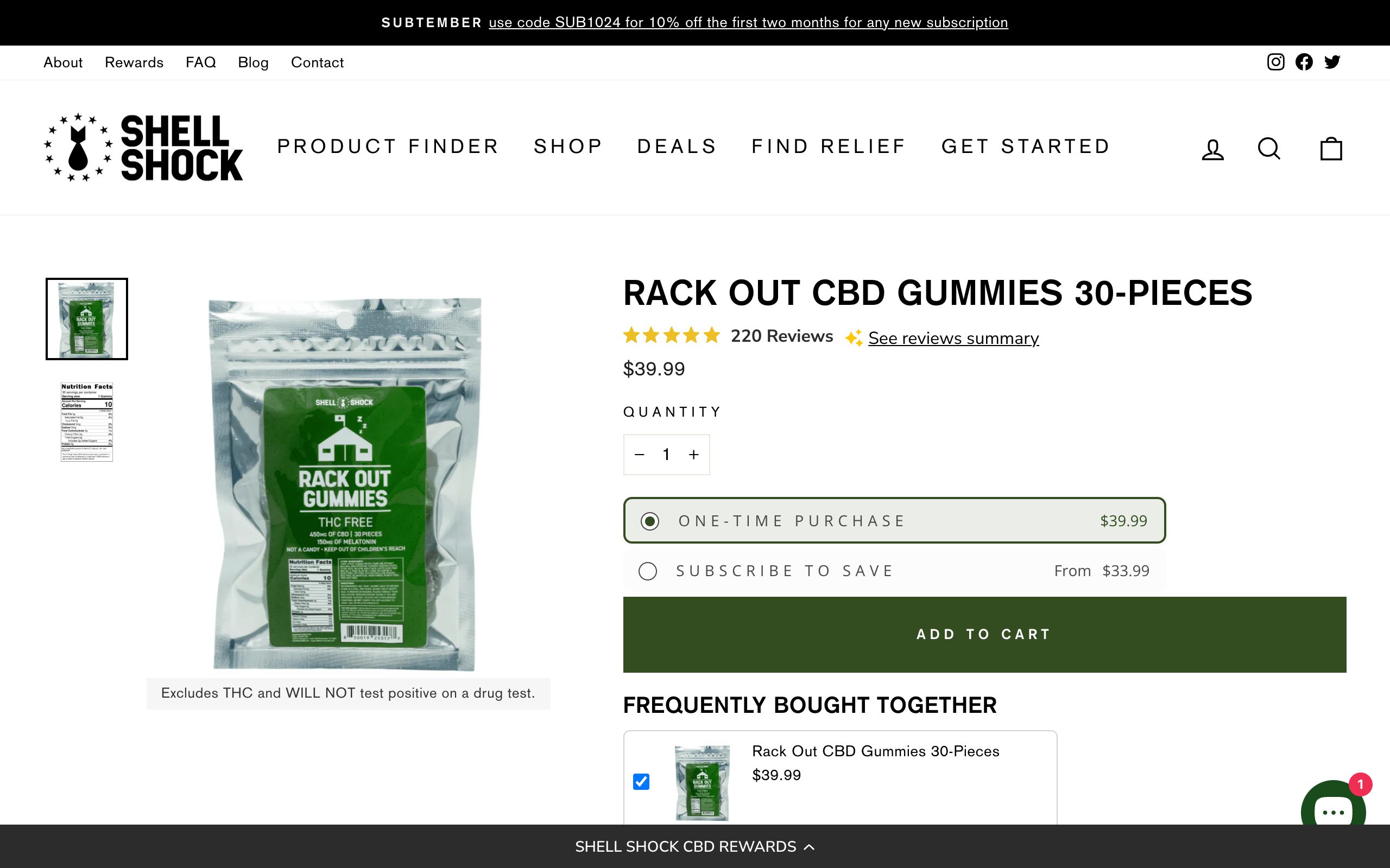 Shell Shock CBD screenshot 5