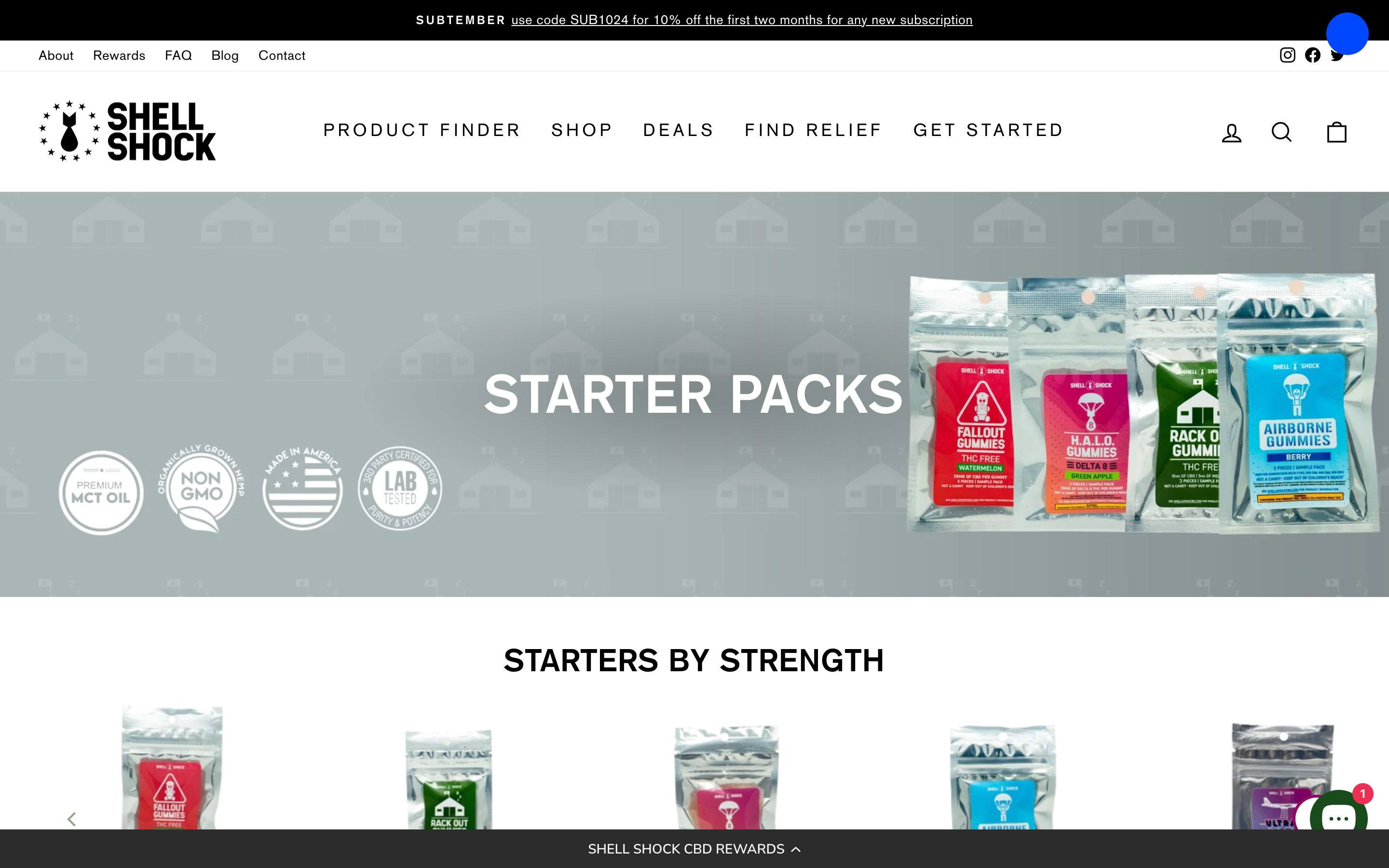 Shell Shock CBD screenshot 2