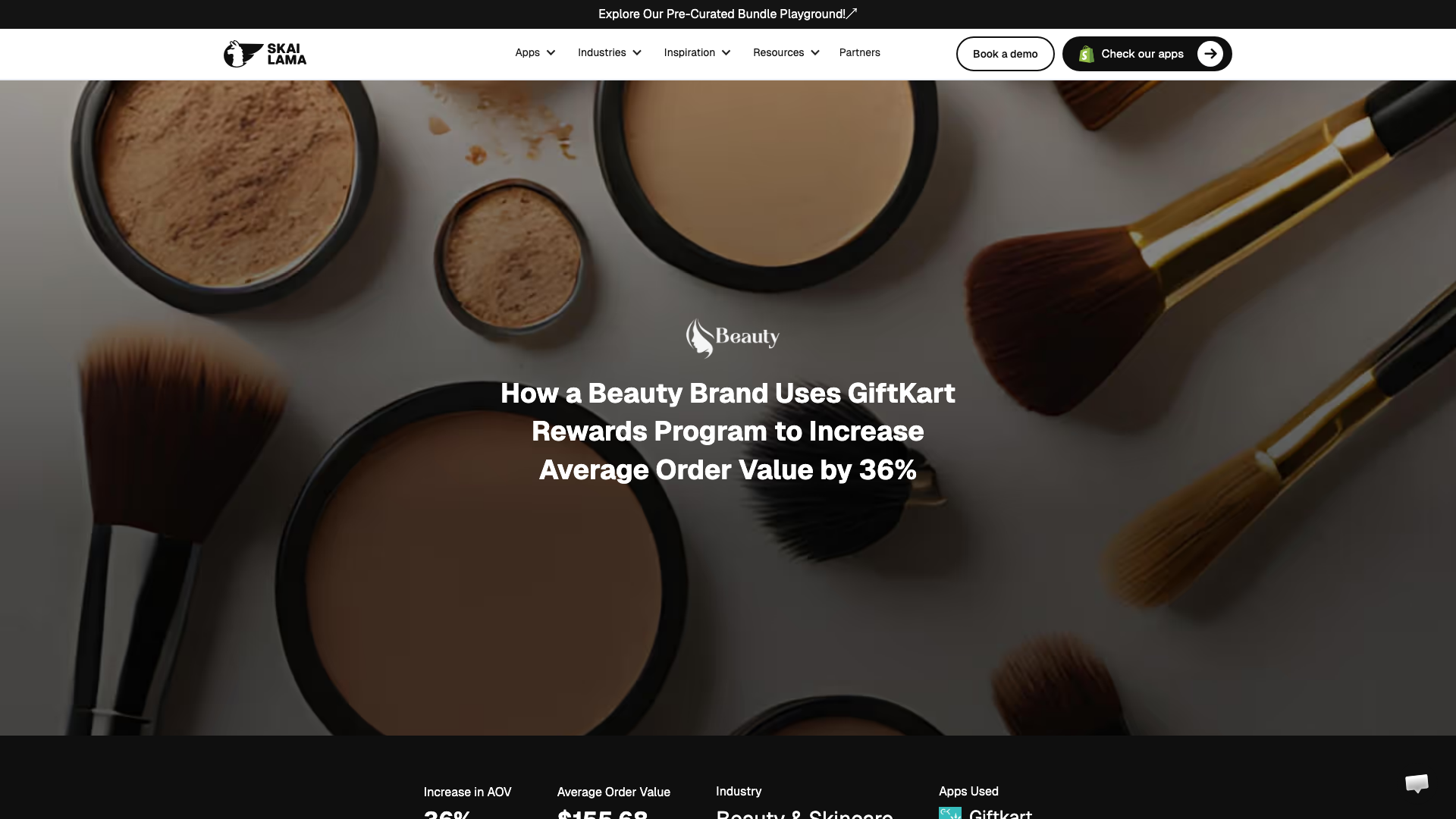 How a Beauty Brand Used Cashback Program to Increase AOV by 36% screenshot