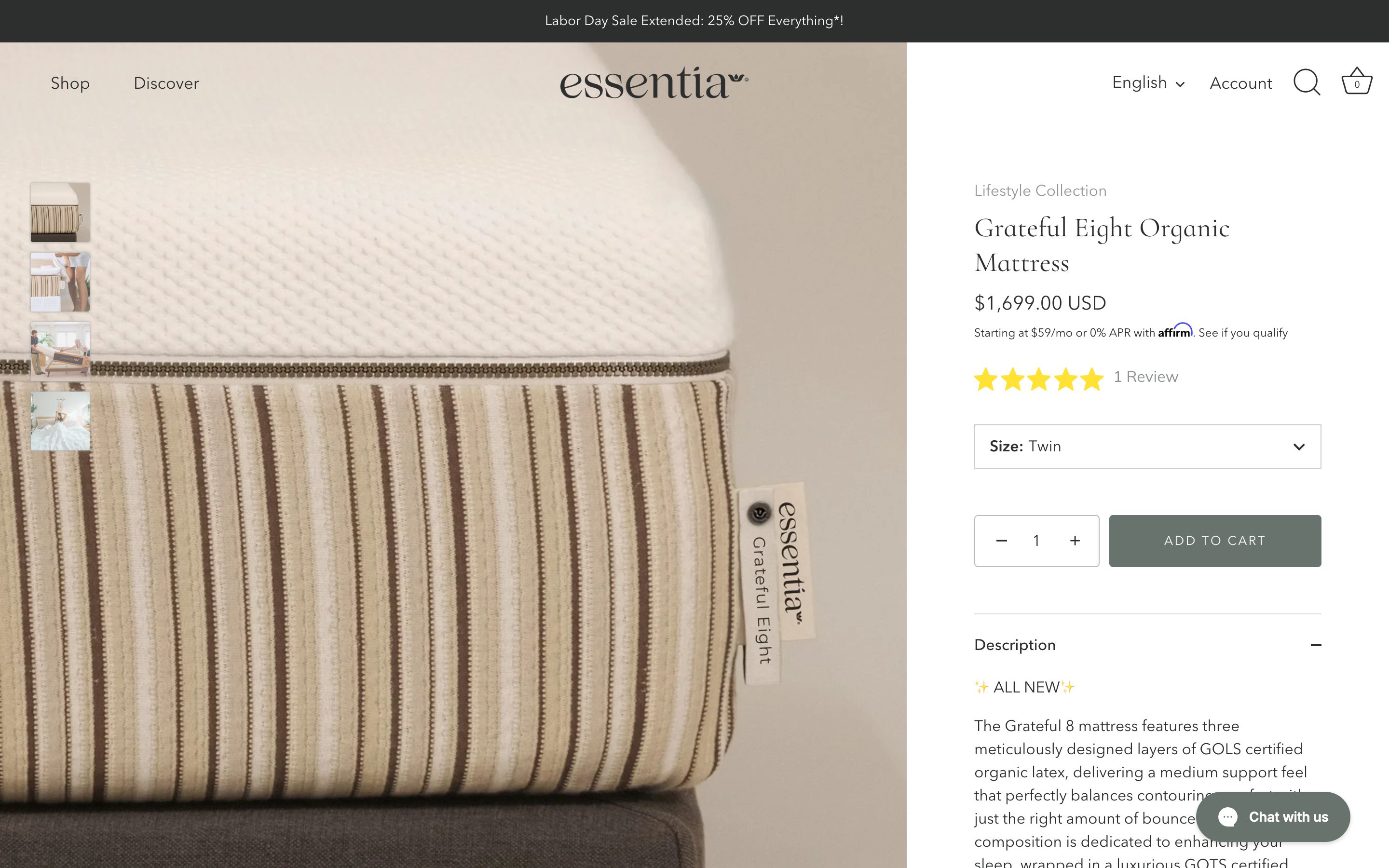 HOME/MATTRESSES | Site design/build | Ecommerce Strategy screenshot 5