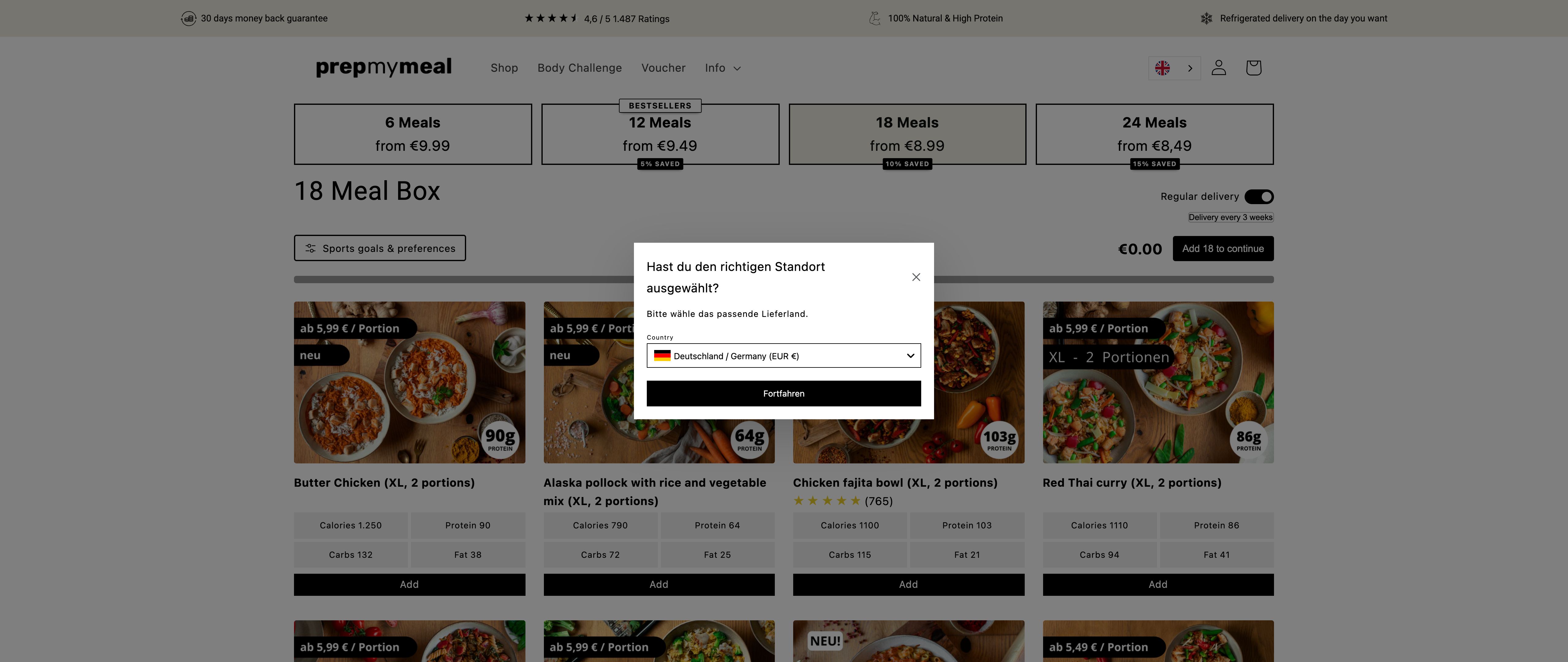 Prepmymeal screenshot 4
