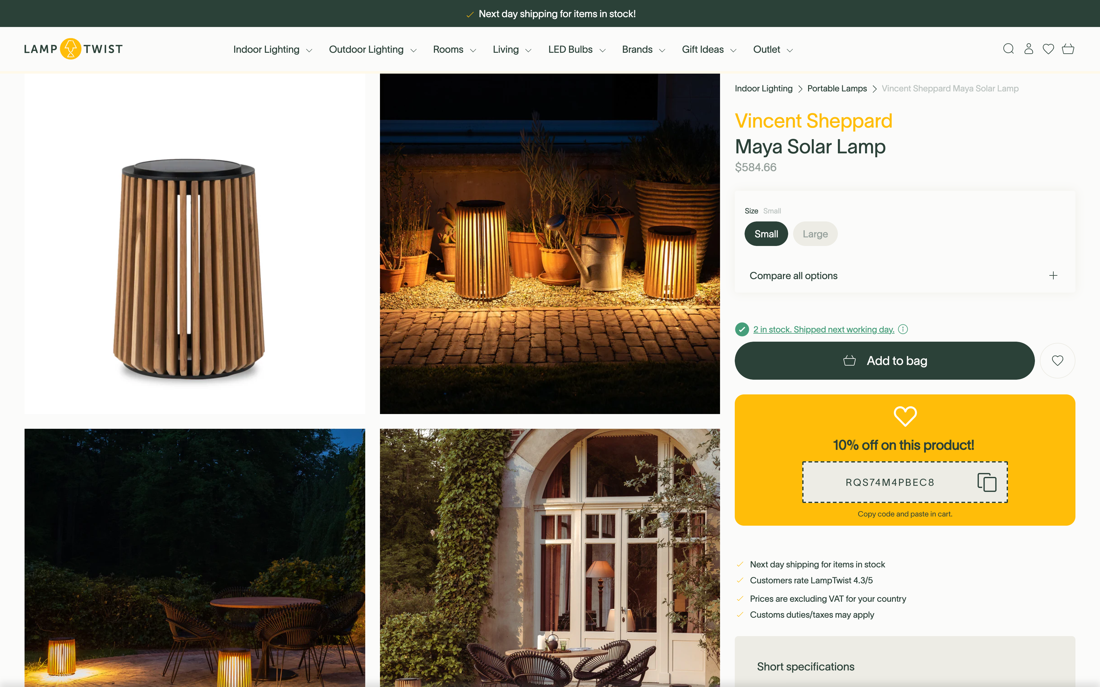 Lamptwist screenshot 4