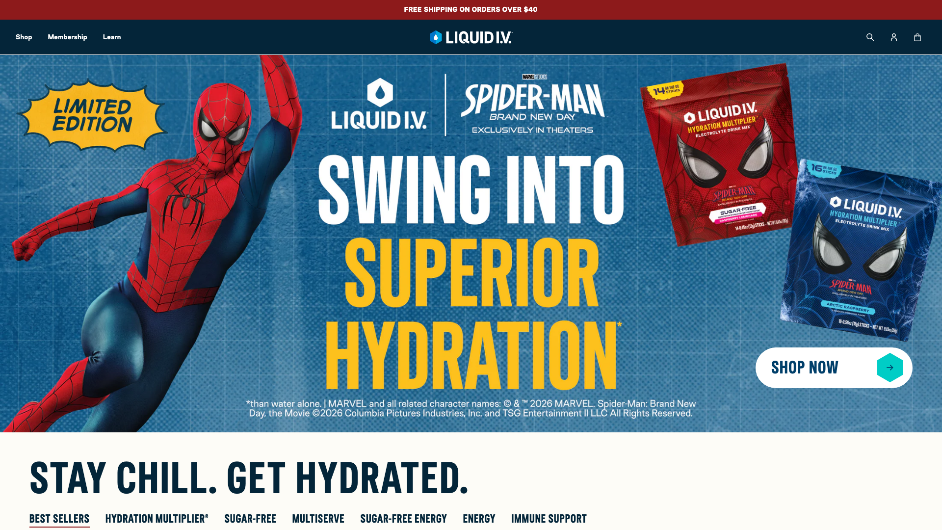 Liquid IV screenshot