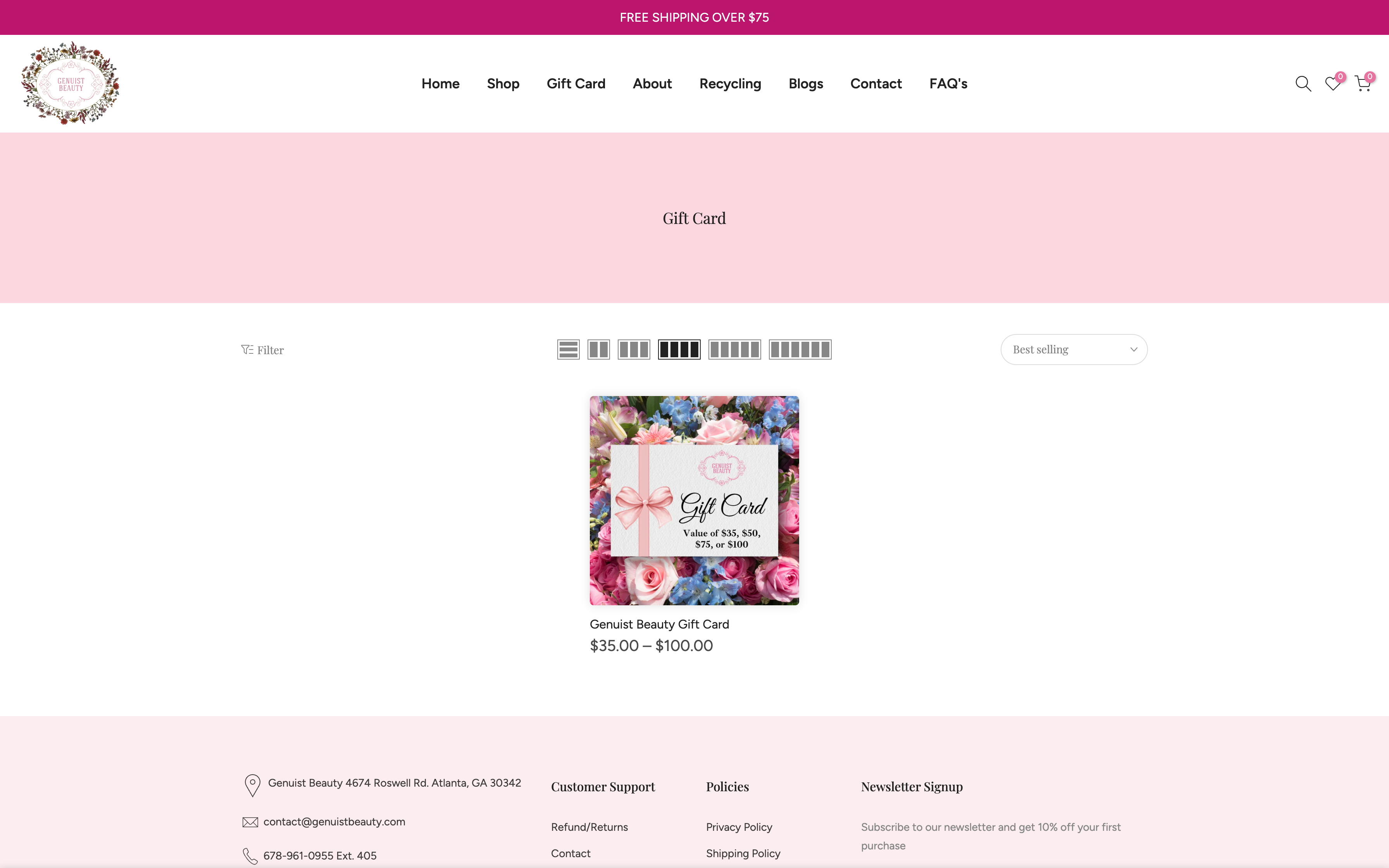 Genuist Beauty screenshot 3