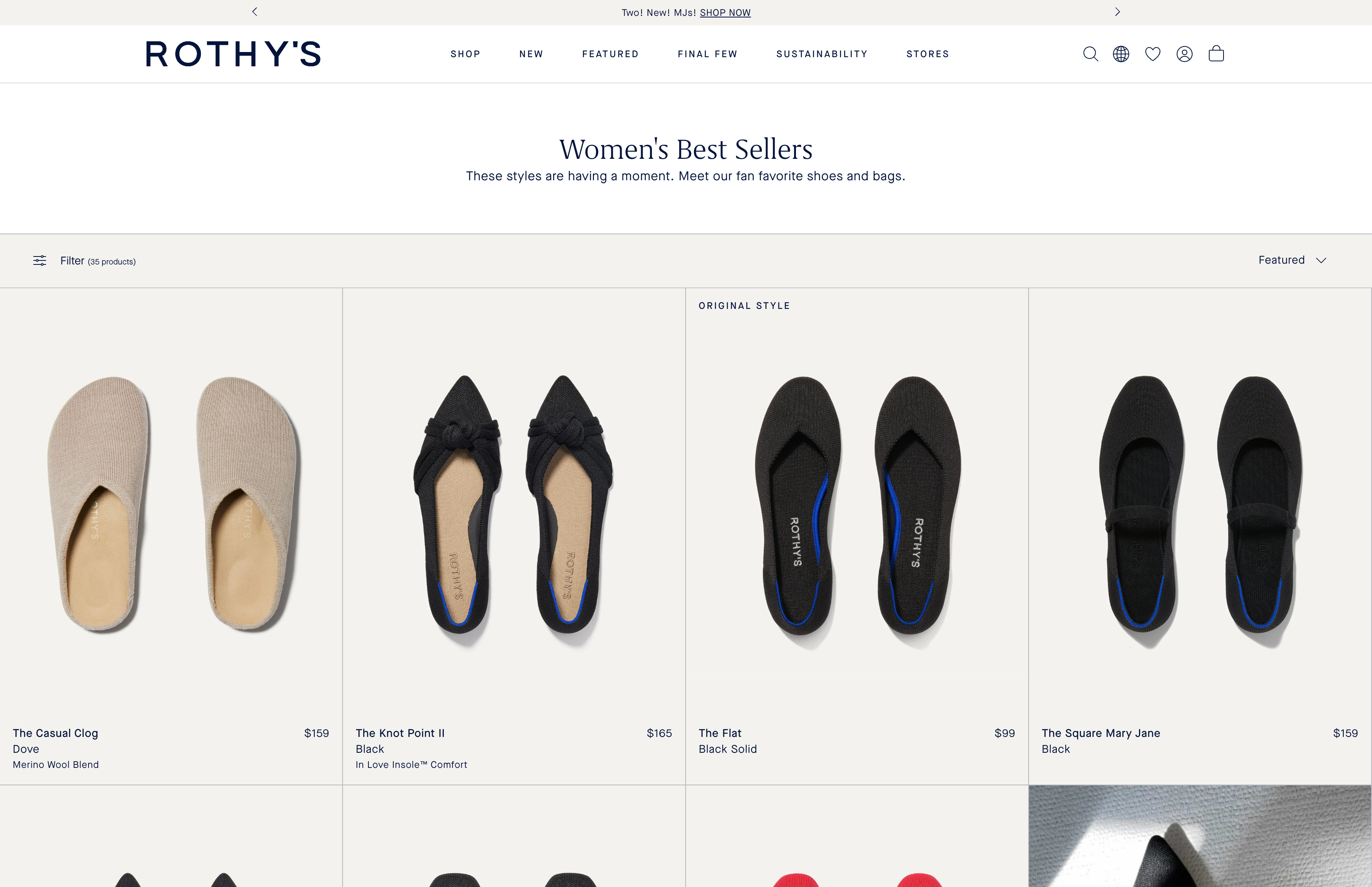 Rothy's screenshot 2