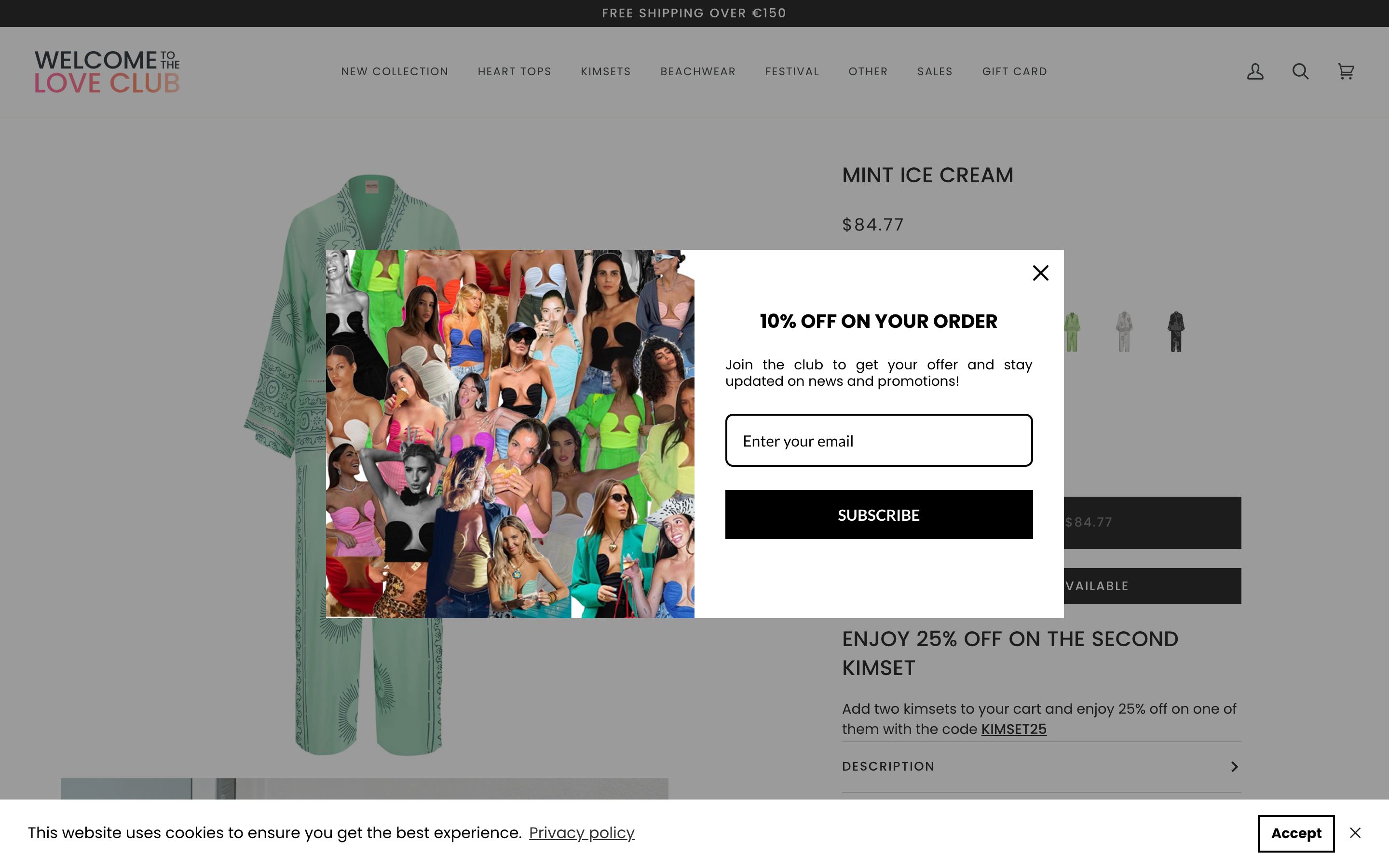 WELCOME TO THE LOVE CLUB | INTERNATIONAL STORE screenshot 5