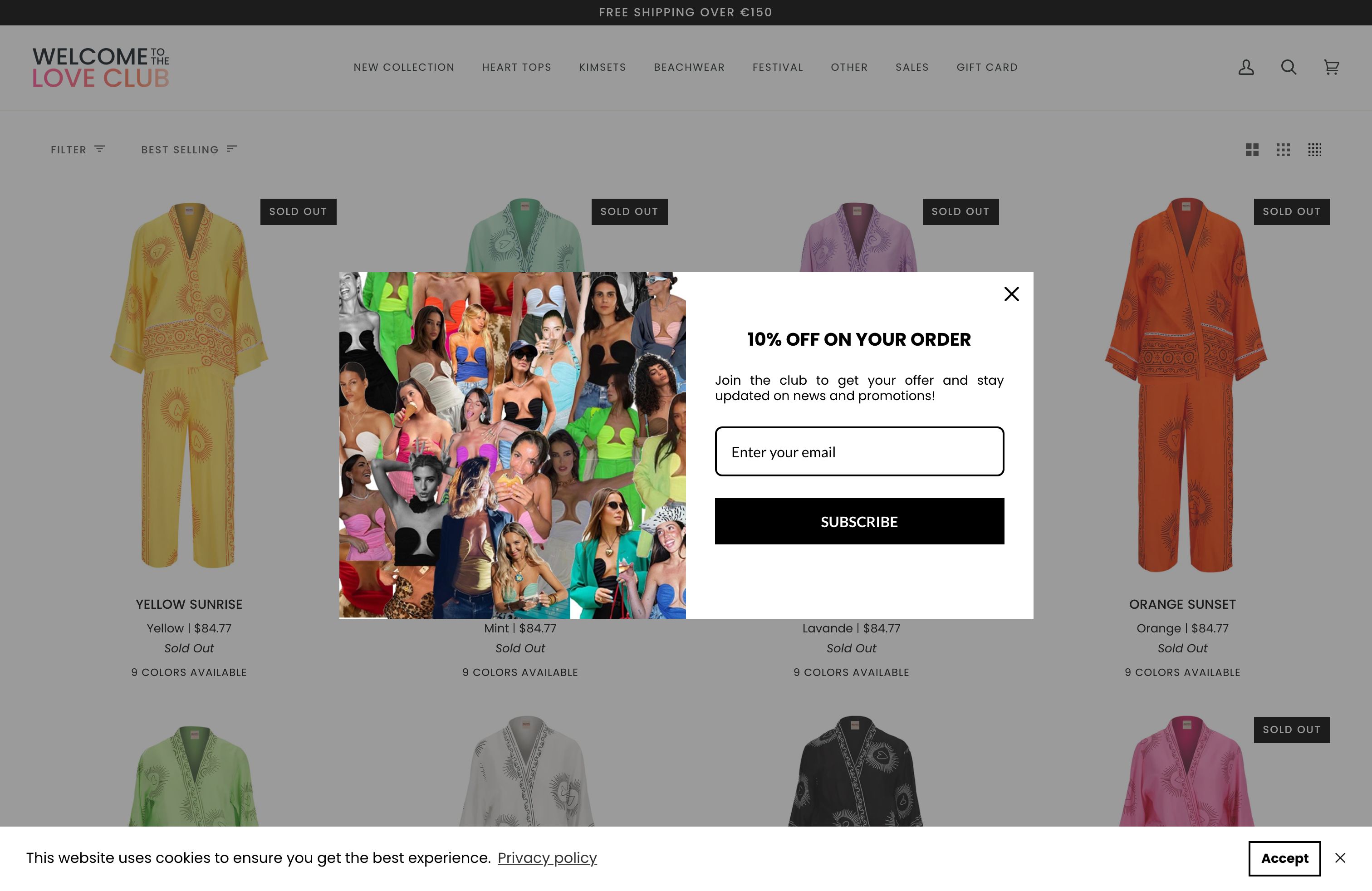 WELCOME TO THE LOVE CLUB | INTERNATIONAL STORE screenshot 4