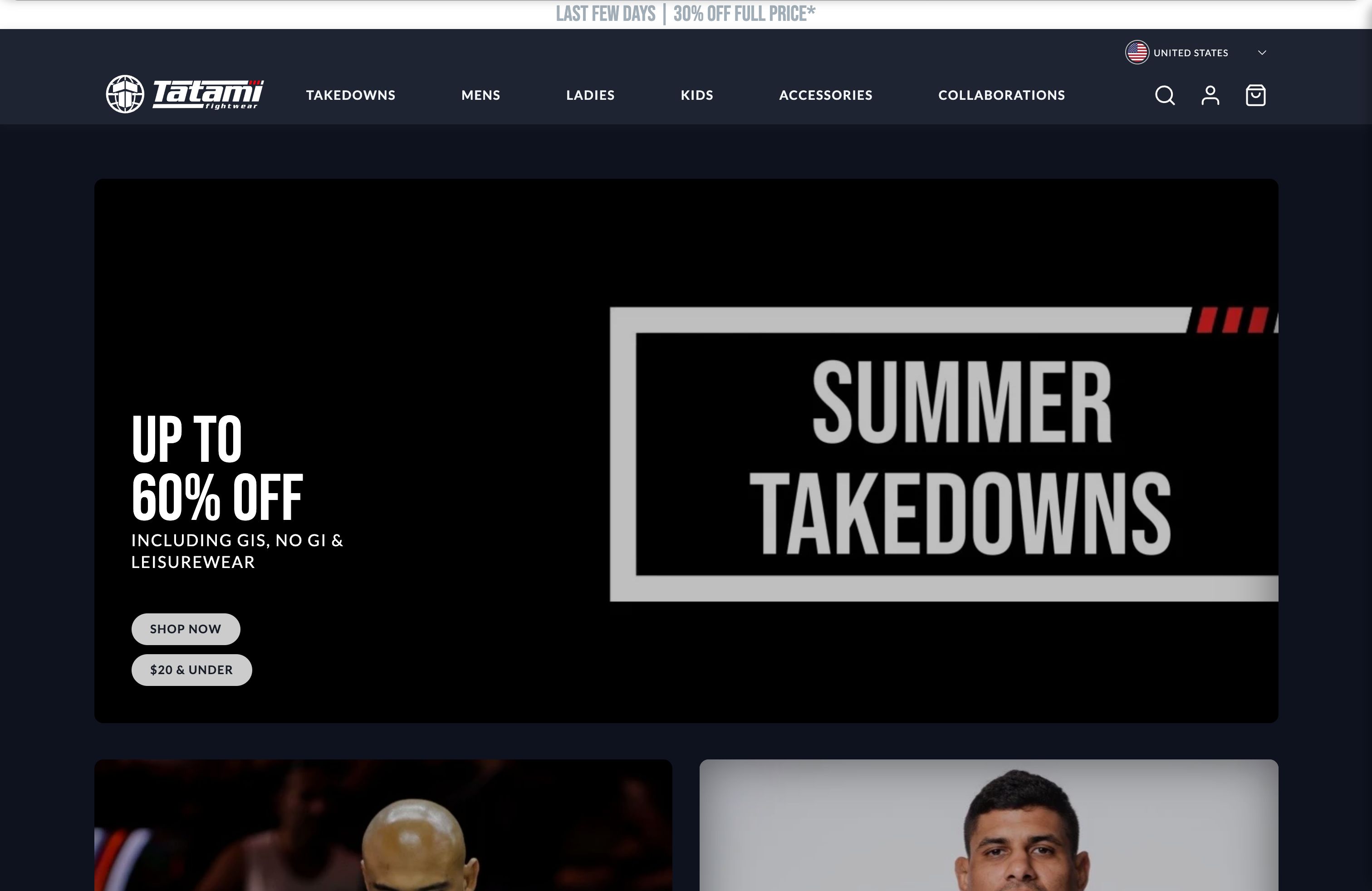 Bespoke Shopify Theme Development for Tatami Fightwear