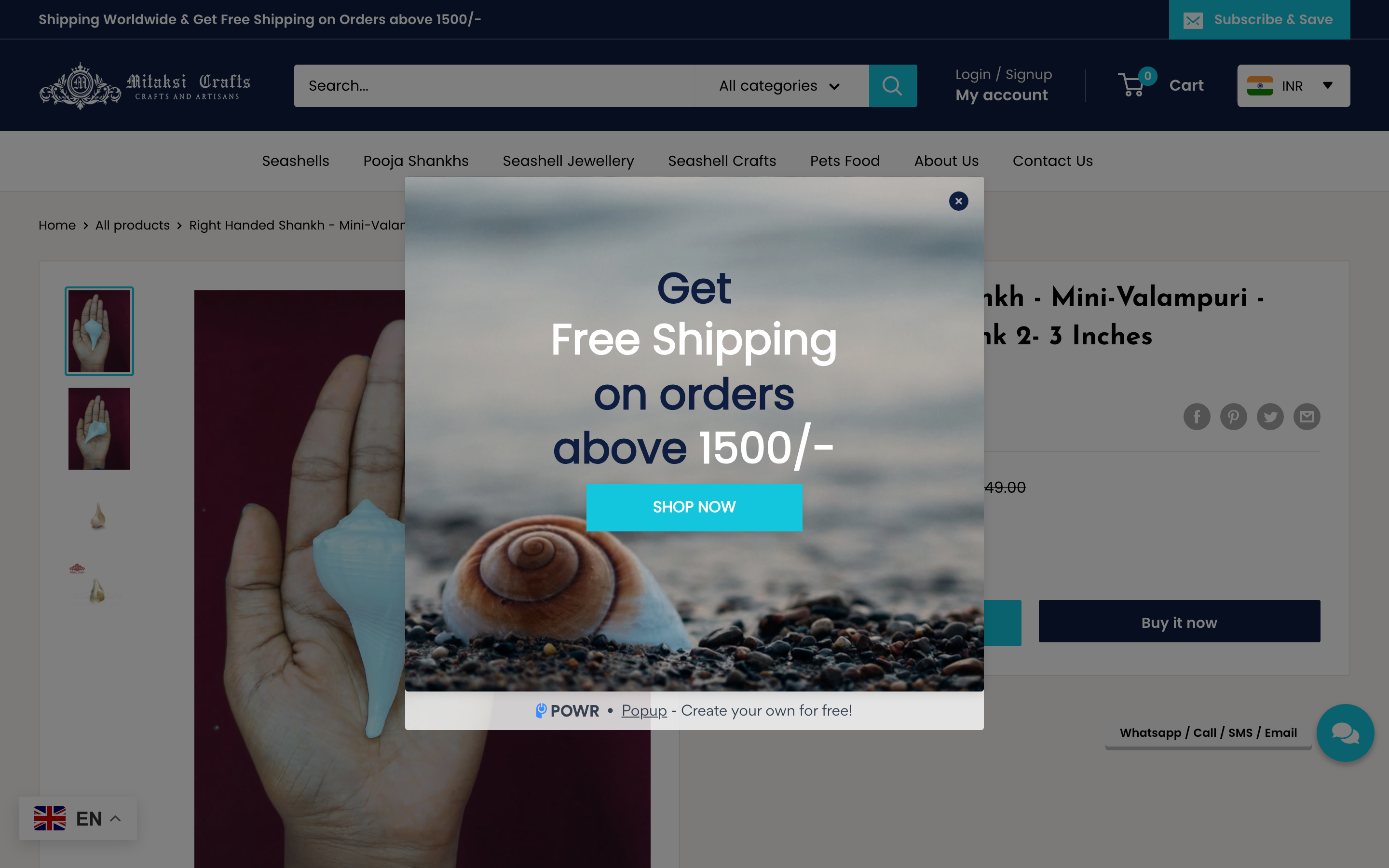 Mitaksi Crafts - Production of Seashell & Seashell Jewellery screenshot 5