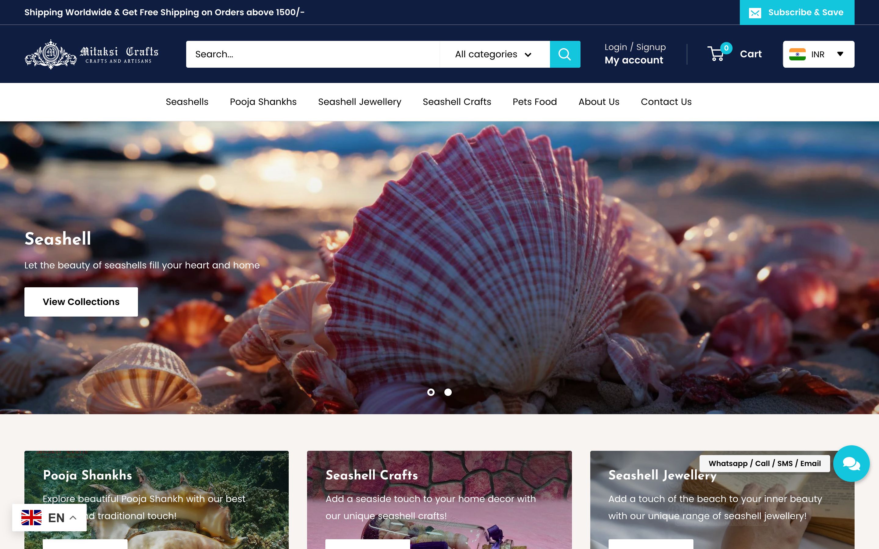Mitaksi Crafts - Production of Seashell & Seashell Jewellery screenshot 6