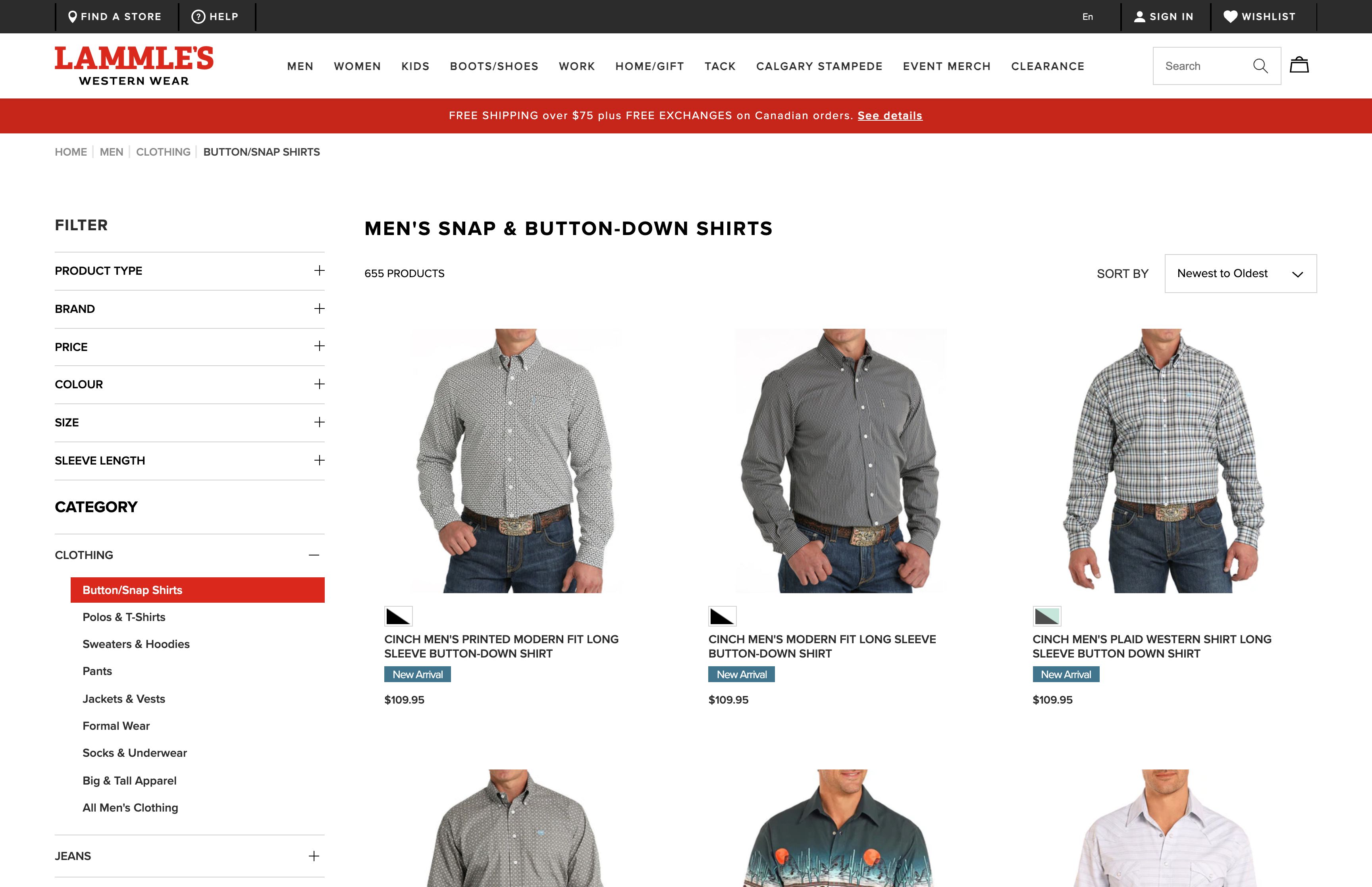 Lammles Western Wear screenshot 3