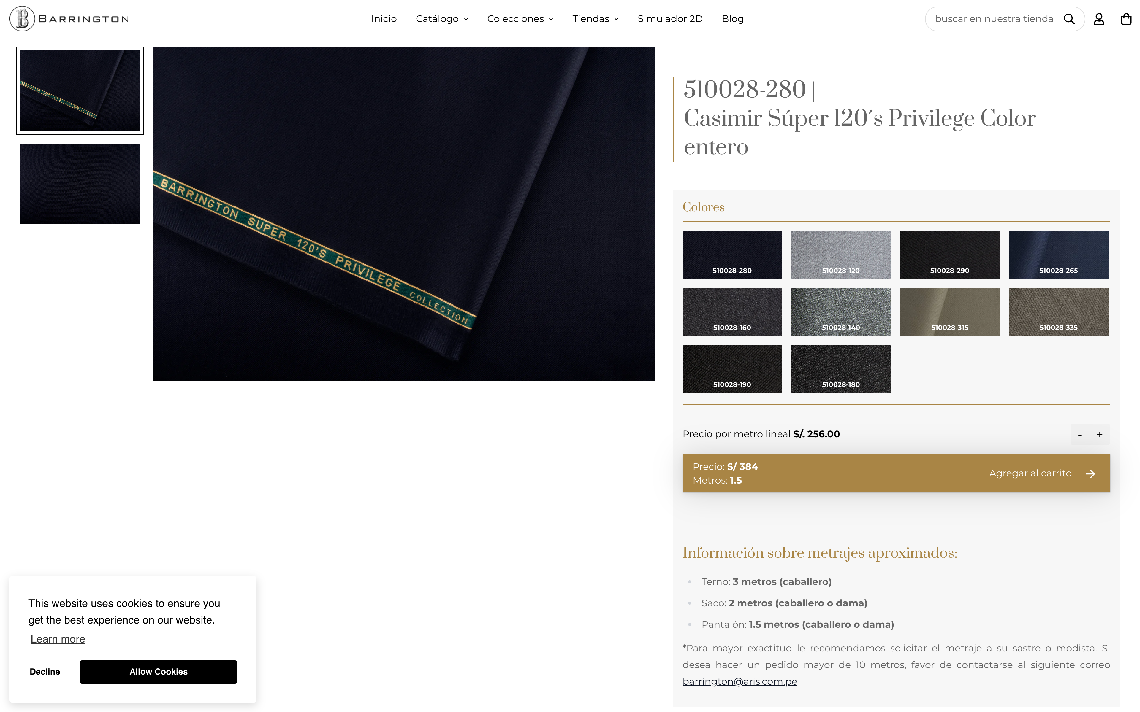 Barrington screenshot 2