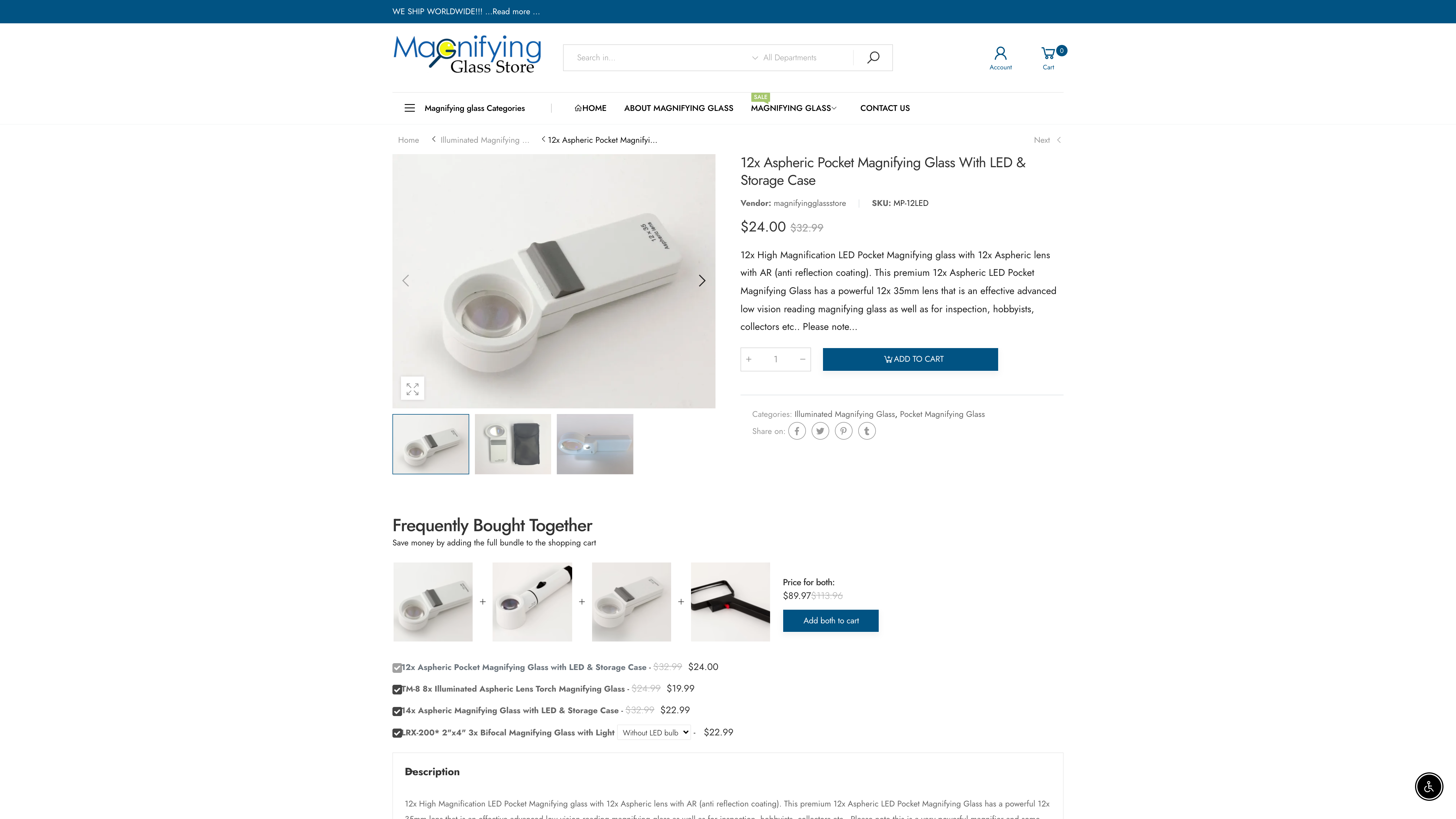 magnifyingglassstore screenshot 6