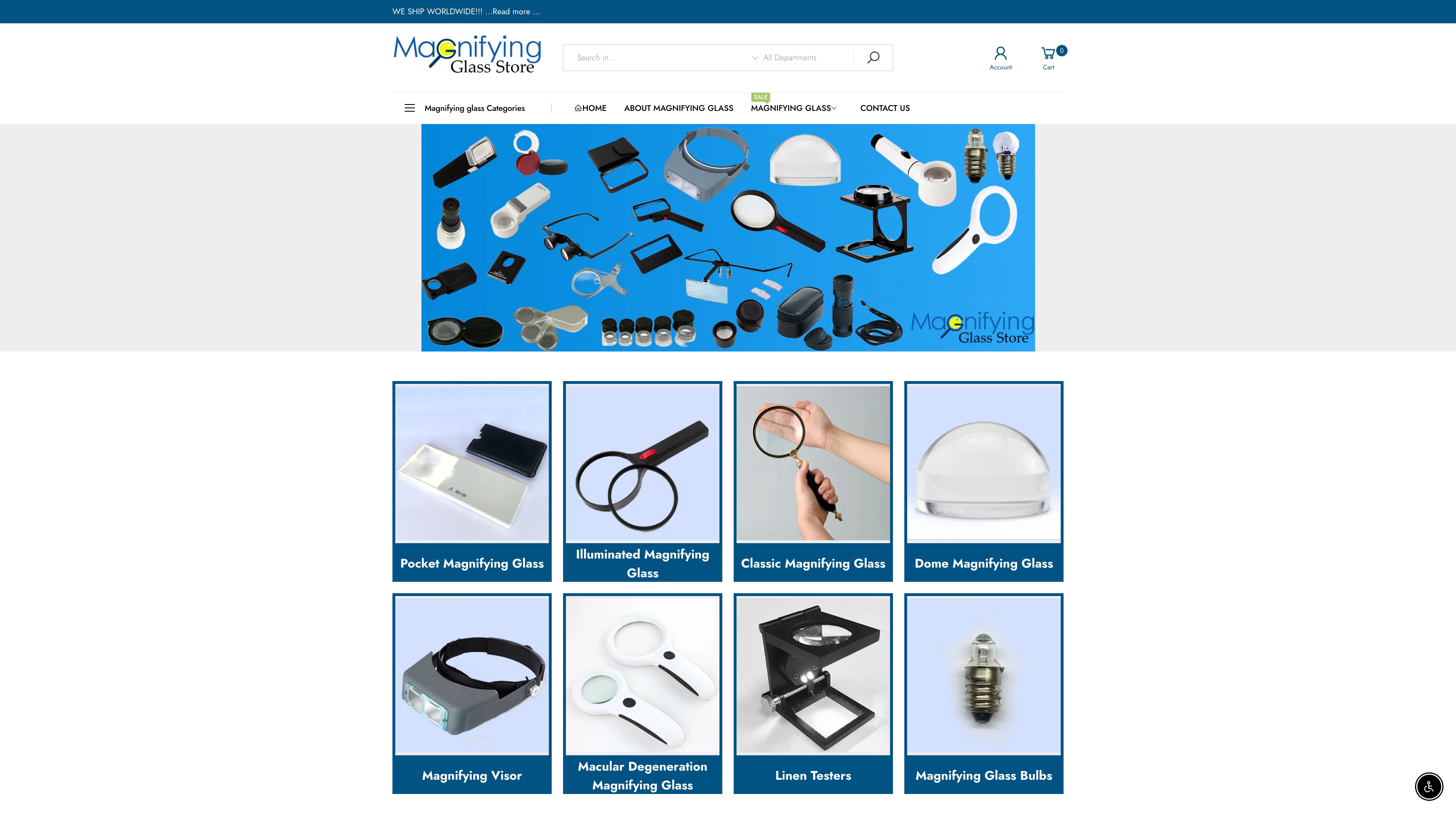 magnifyingglassstore screenshot 7