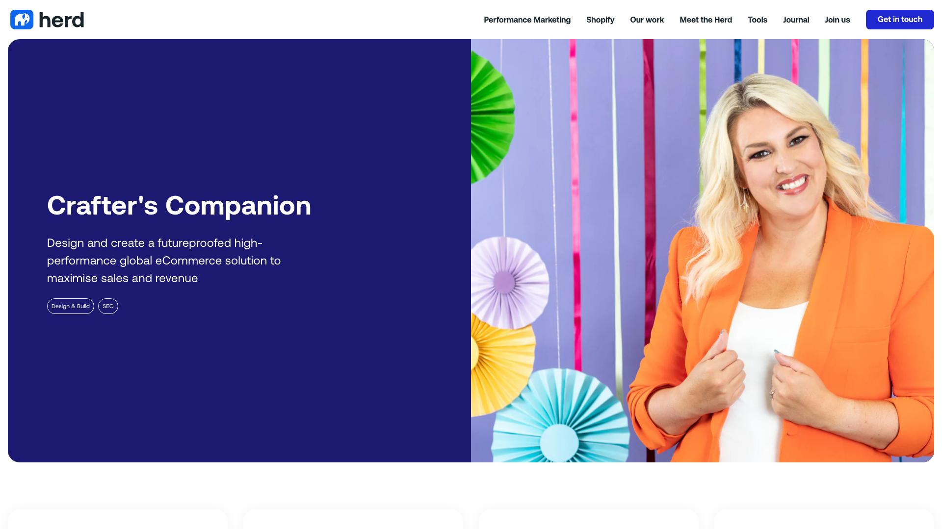 Global eCommerce migration for The Crafting Queen Sara Davies