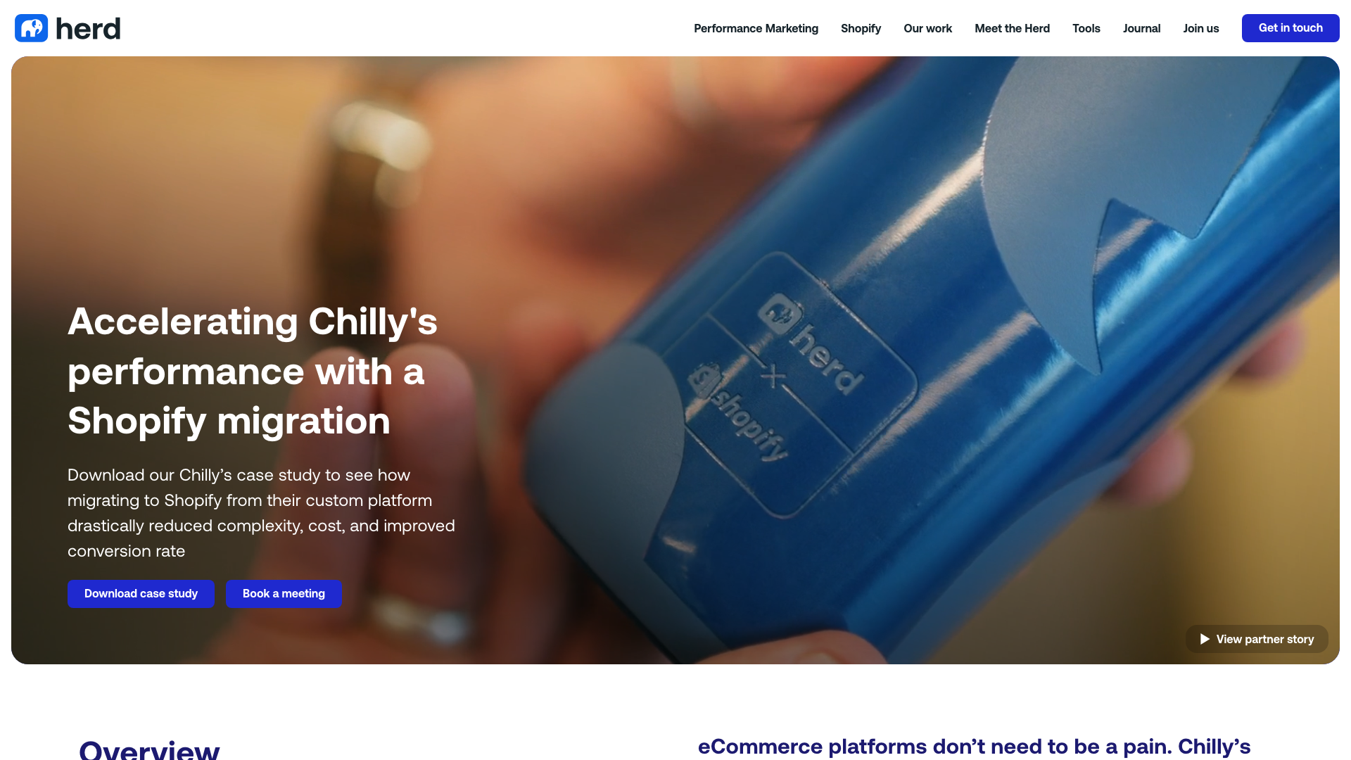 Accelerating Chilly's performance with a Shopify migration