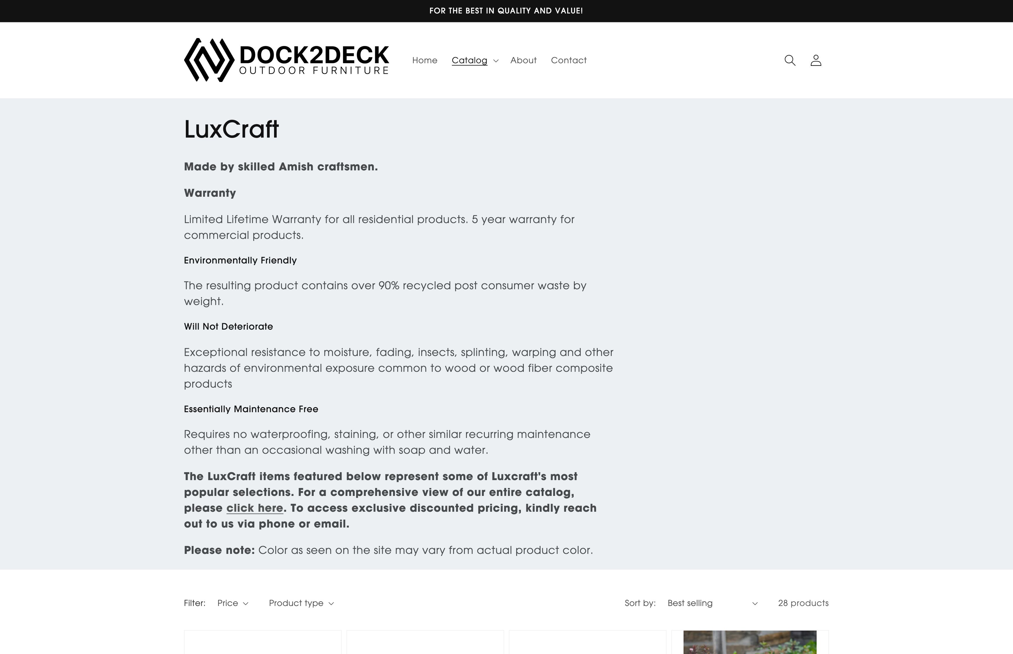 Store Build screenshot