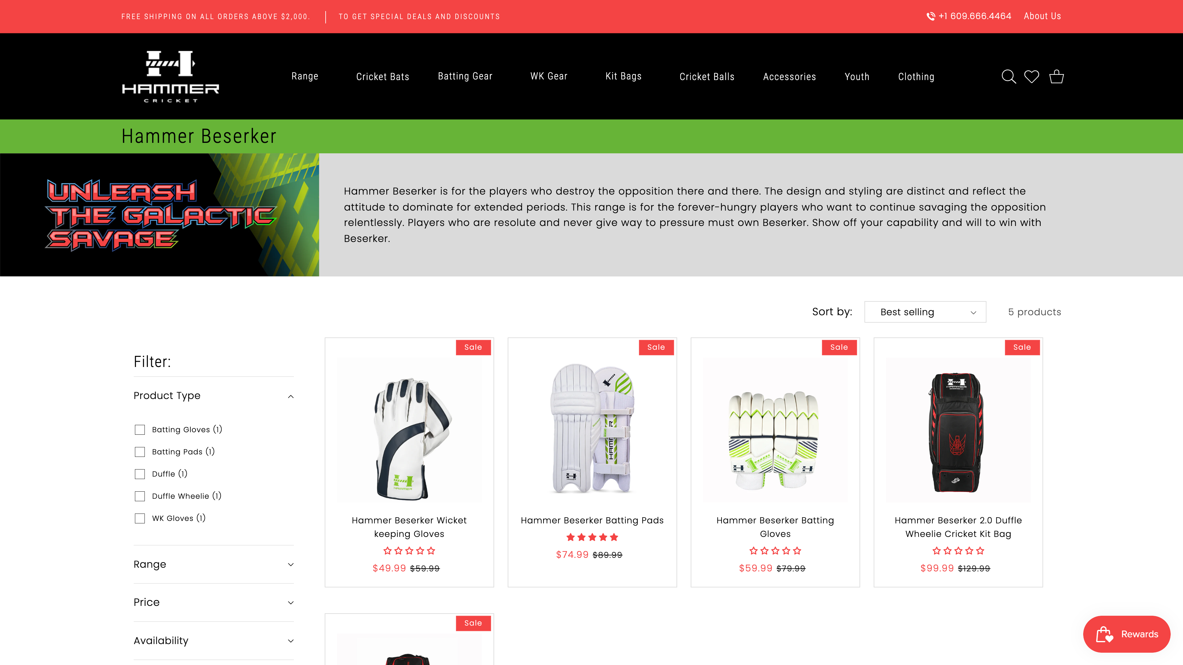 hammercricket screenshot 2