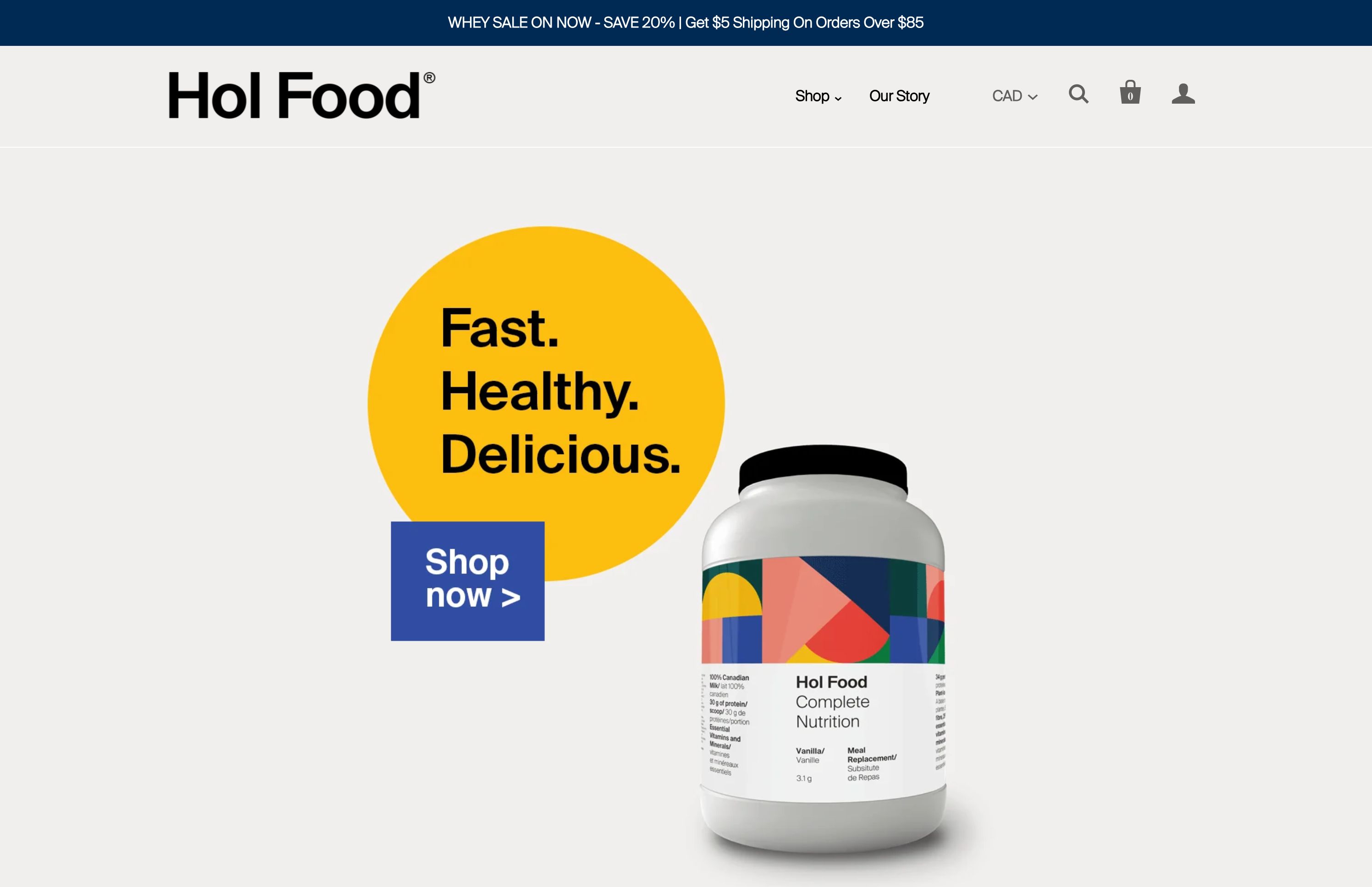 HolFood is most simple yet neatly designed Shopify Subscription Portal screenshot 5