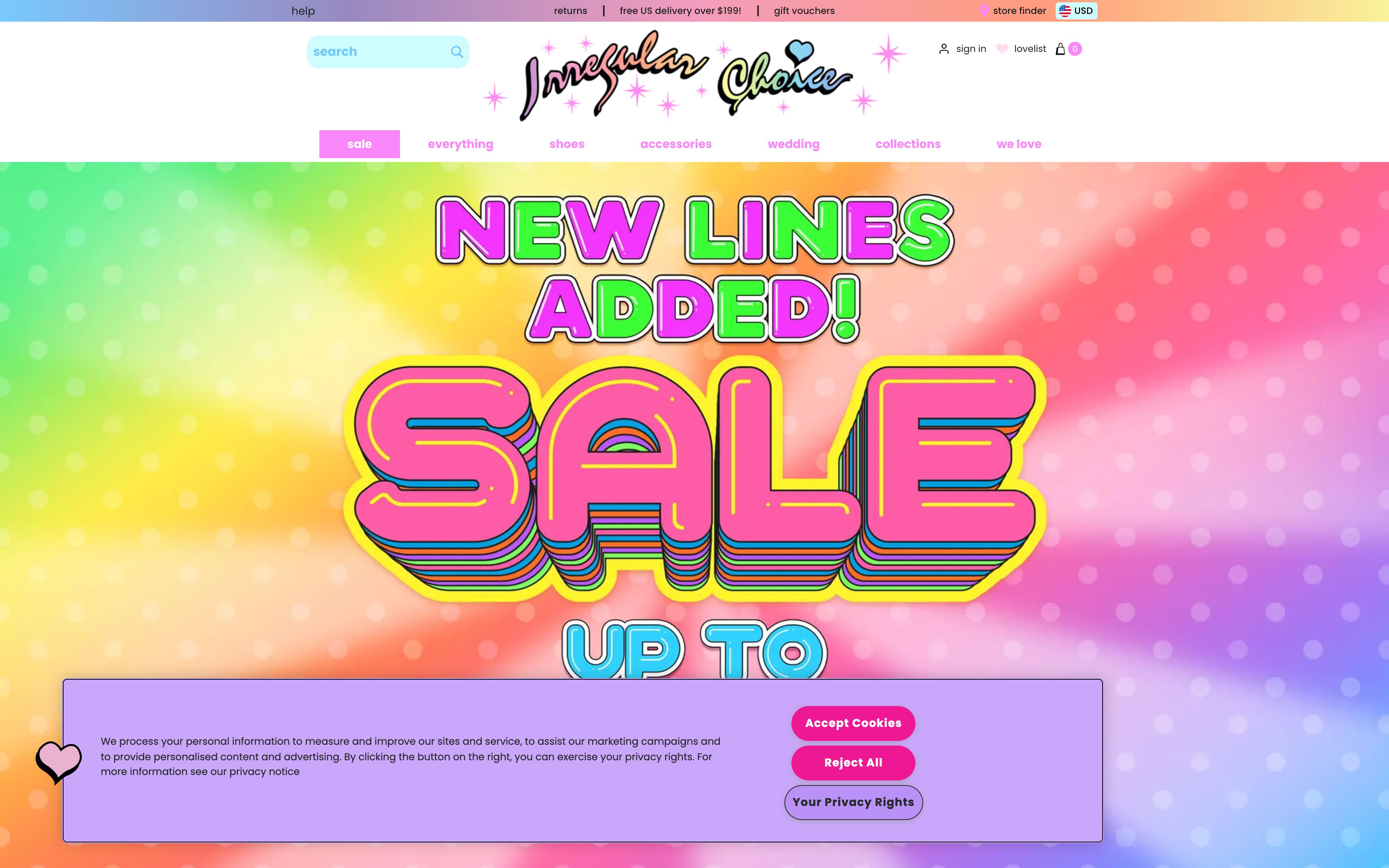 Irregular Choice screenshot