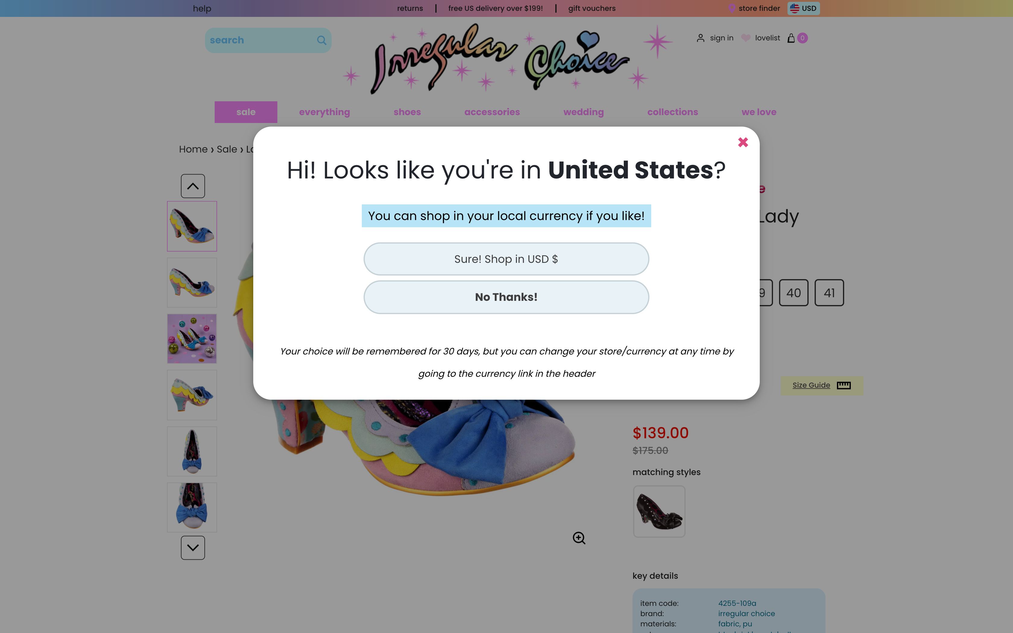 Irregular Choice screenshot 3