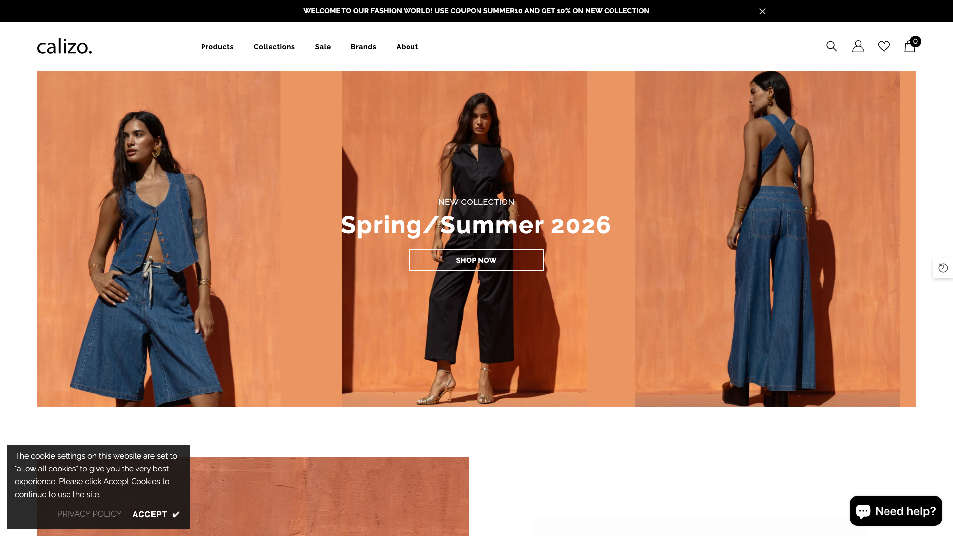 Calizo — Brand Repositioning & Shopify Redesign