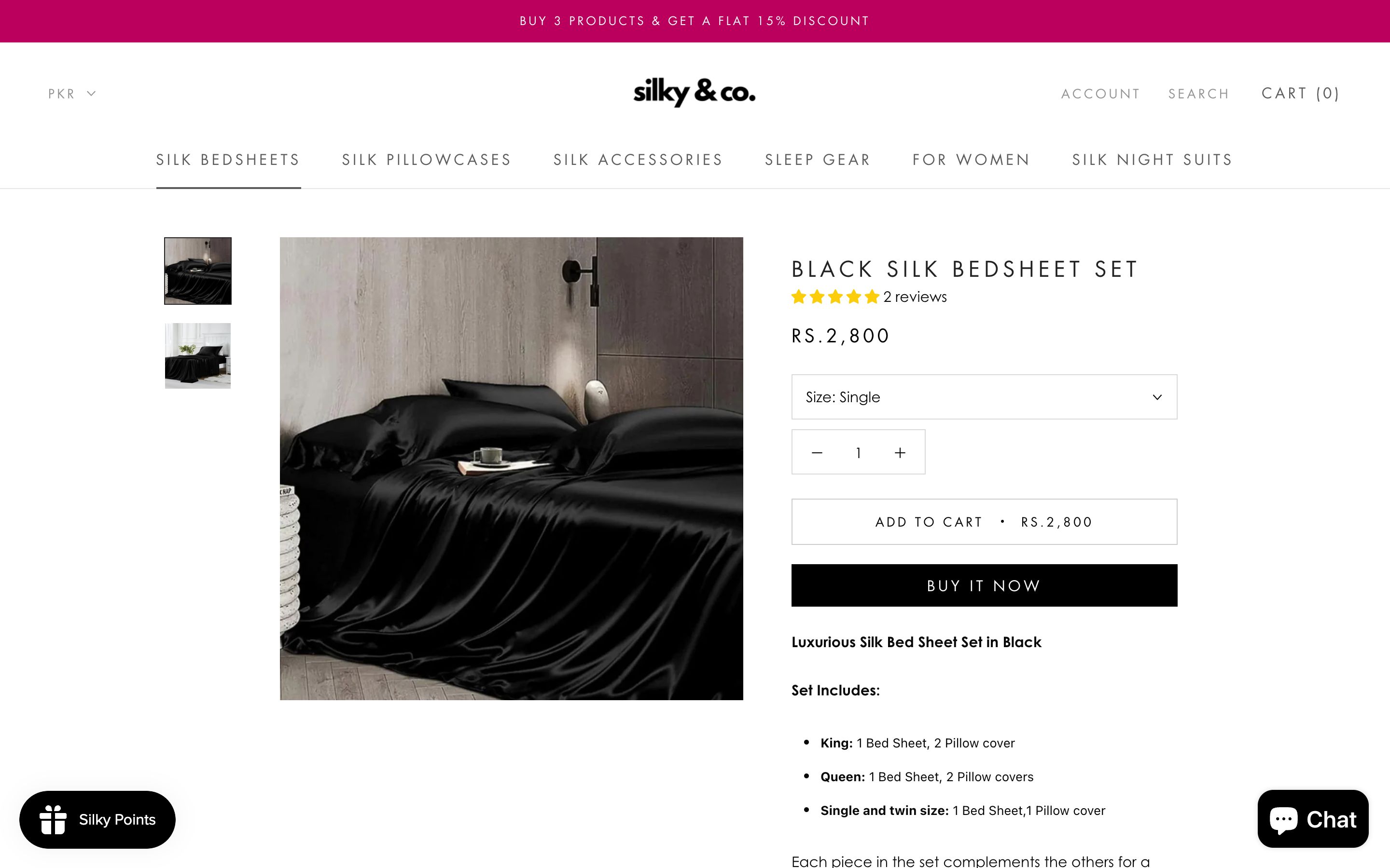 Bedding & Clothing E-commerce Store screenshot 3