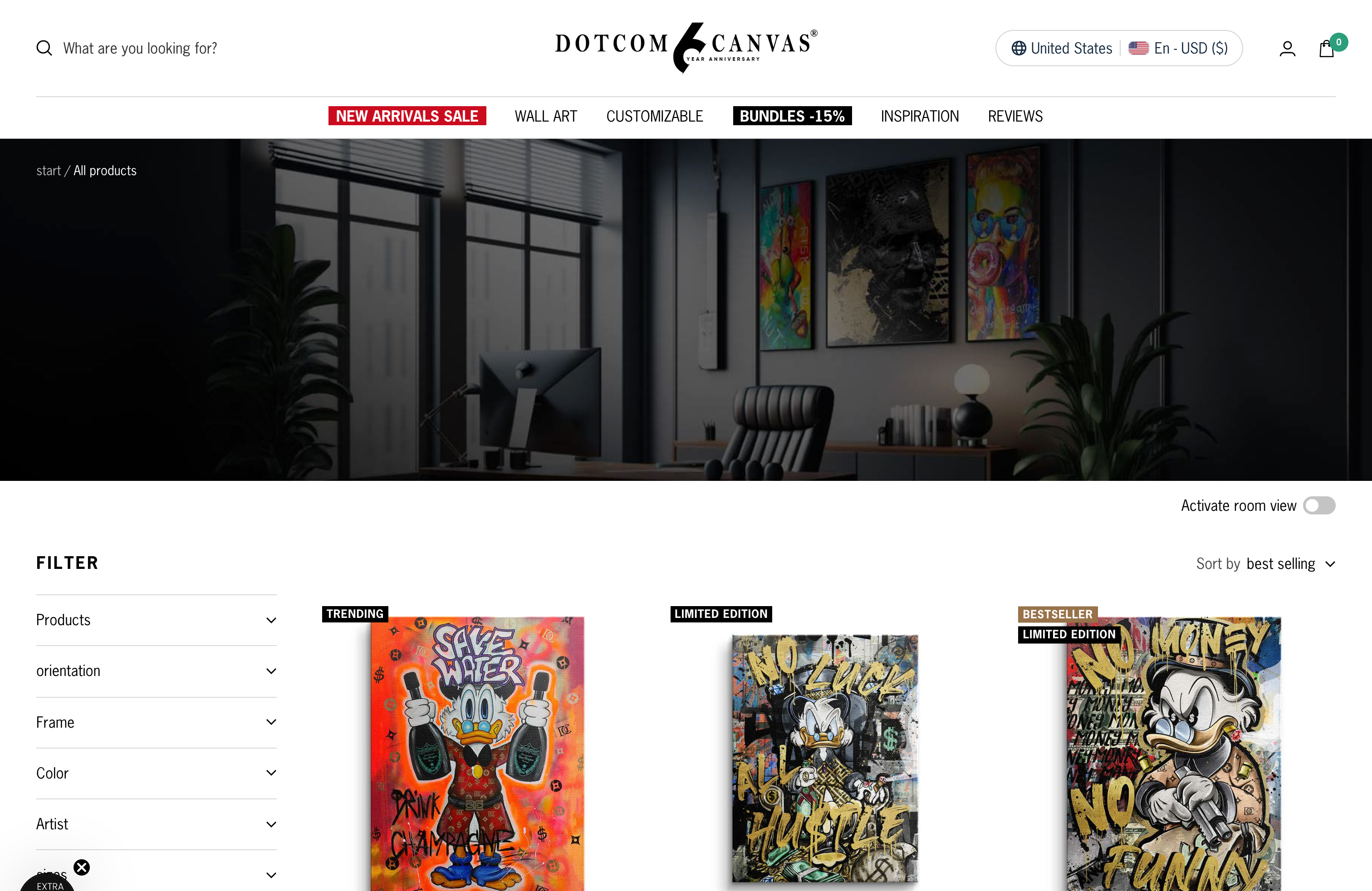 Dotcomcanvas screenshot 2