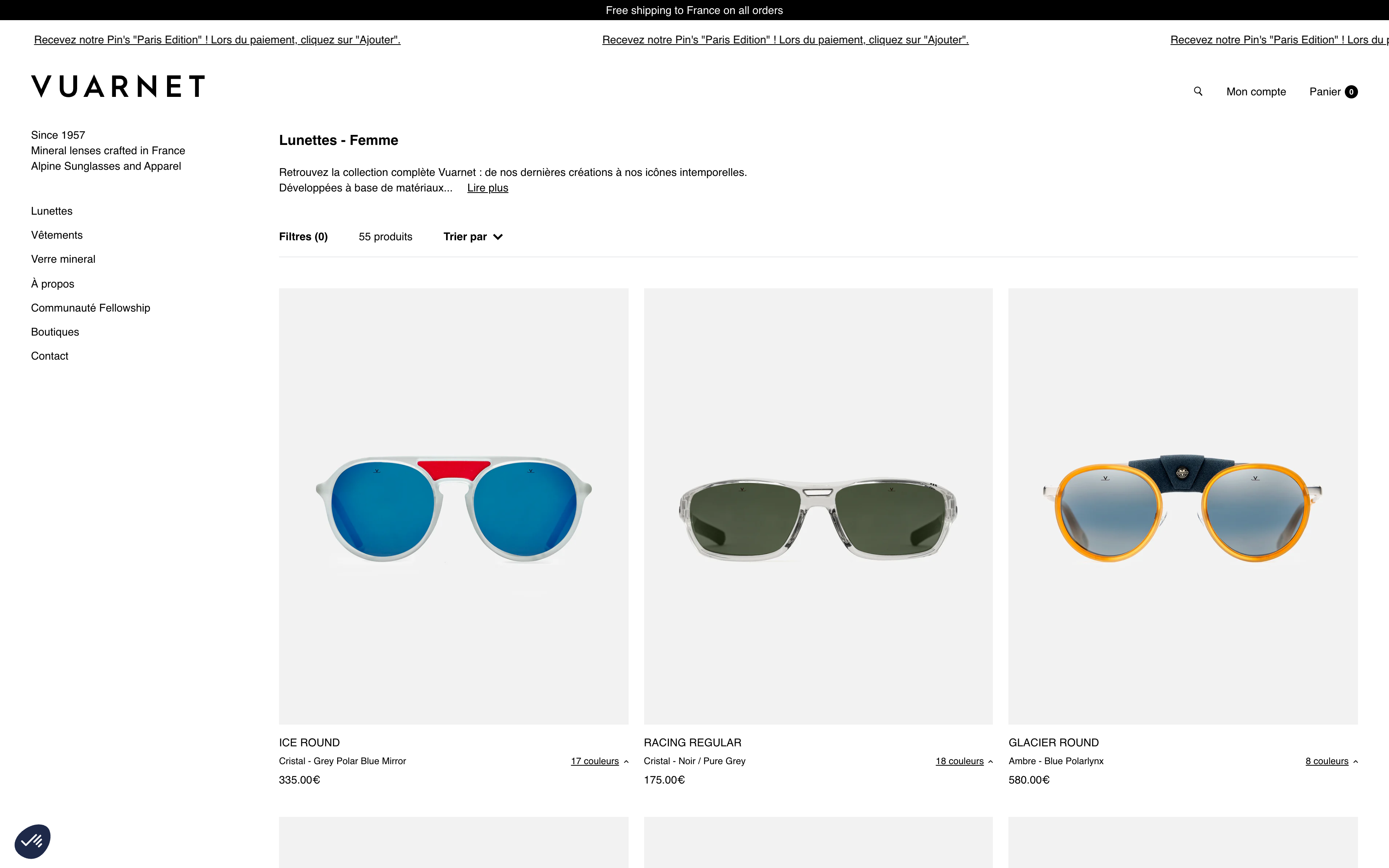 Vuarnet screenshot 2