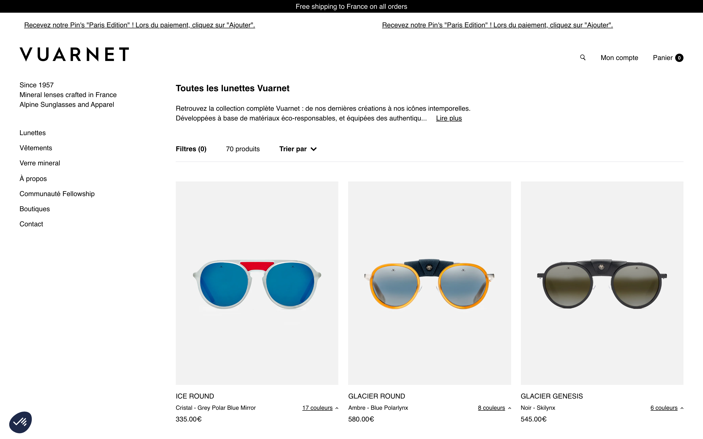 Vuarnet screenshot 3