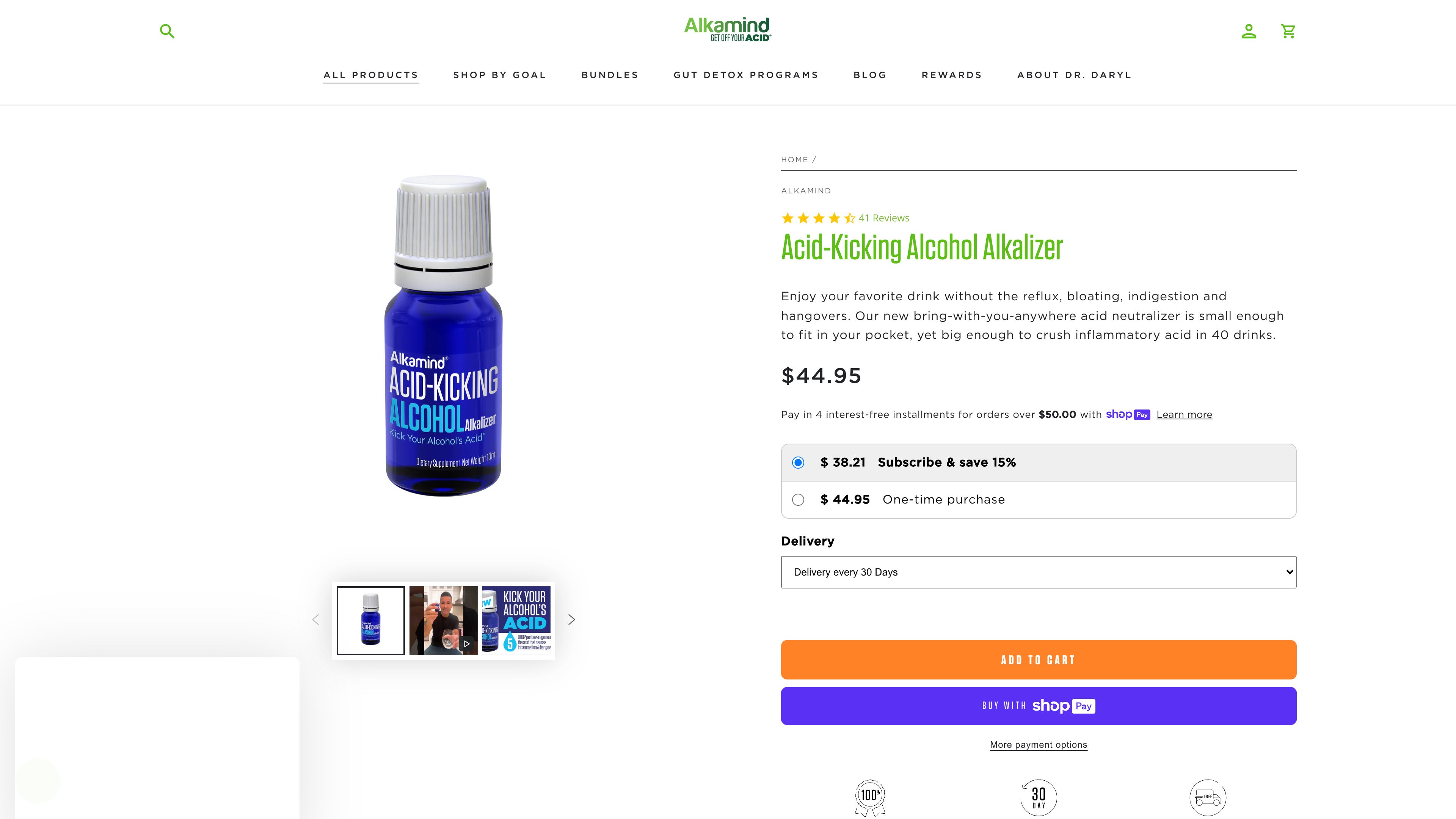 Alkamind screenshot 4