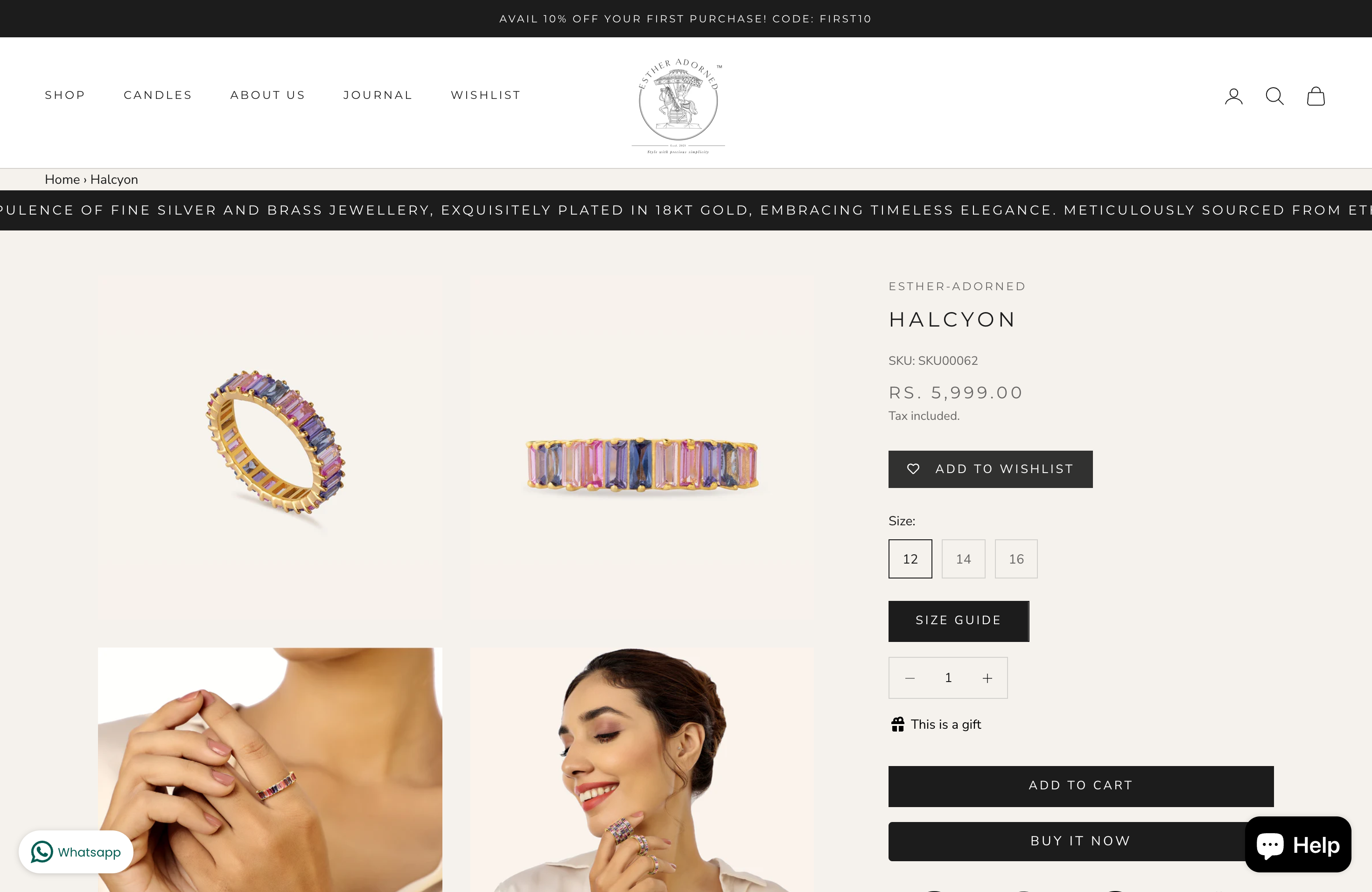 Esther Adorned - Premium Silver Jewelry Brand screenshot 4