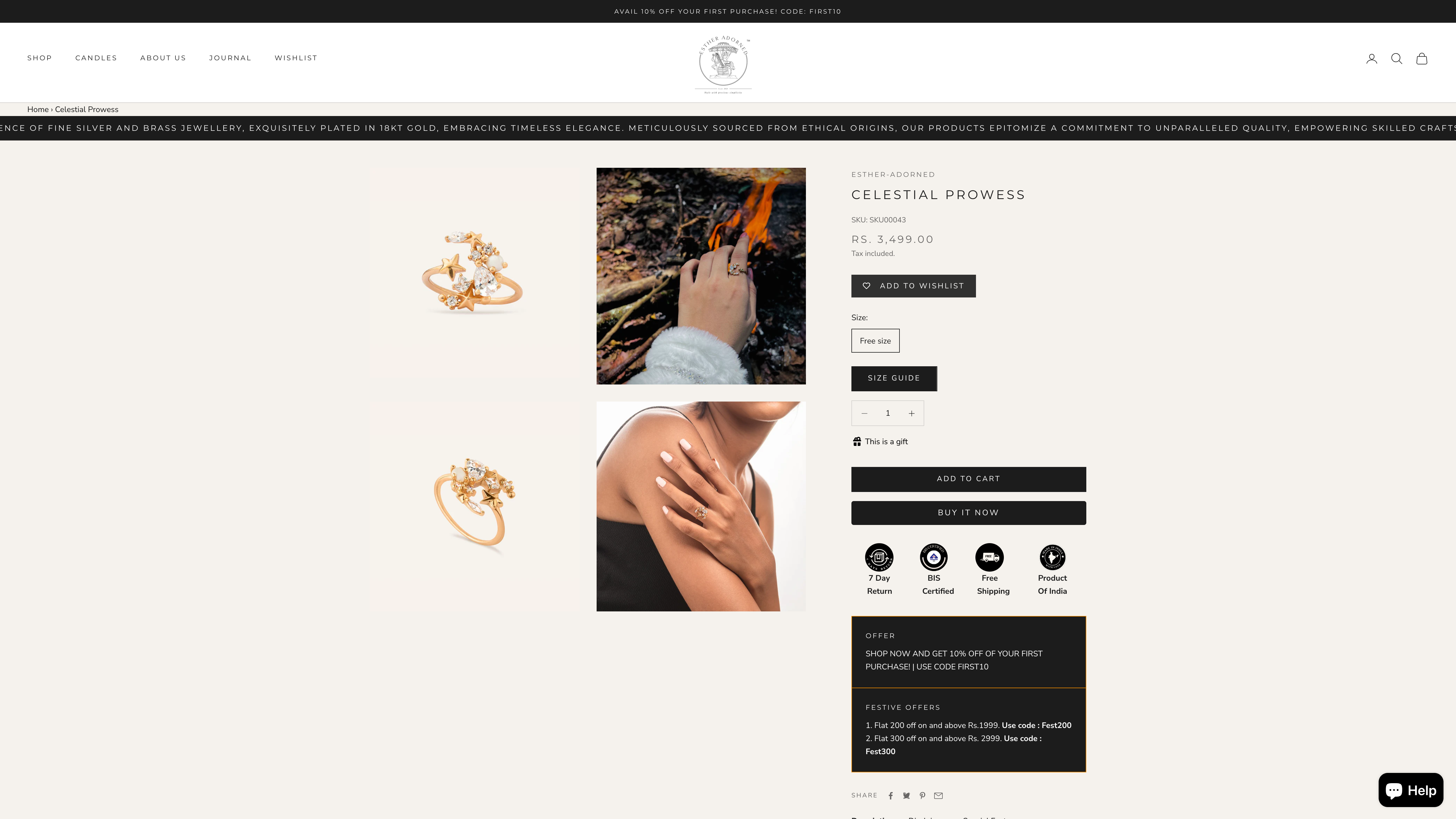 Esther Adorned - Premium Silver Jewelry Brand screenshot 5