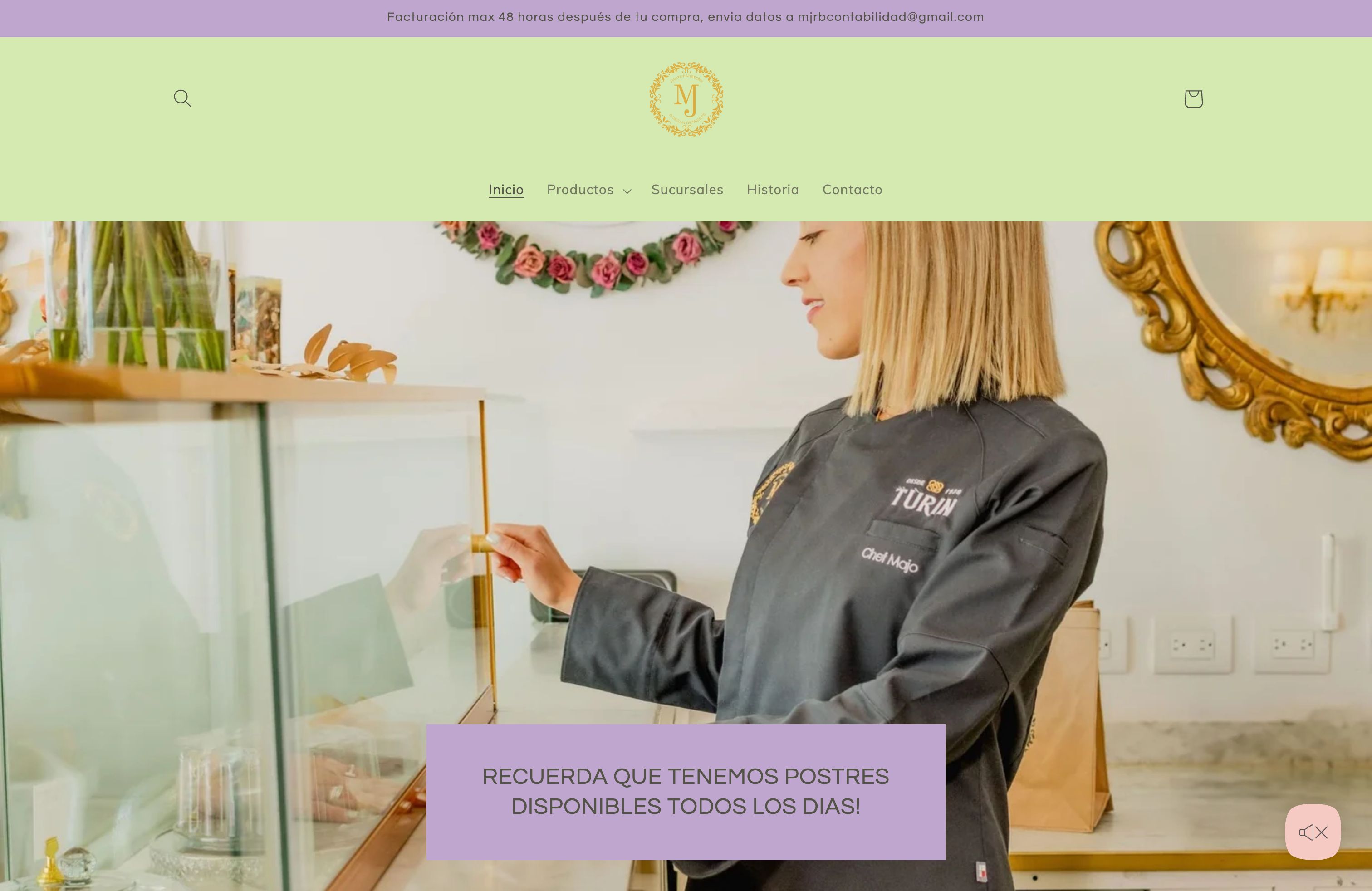 Postres Maria Jose screenshot