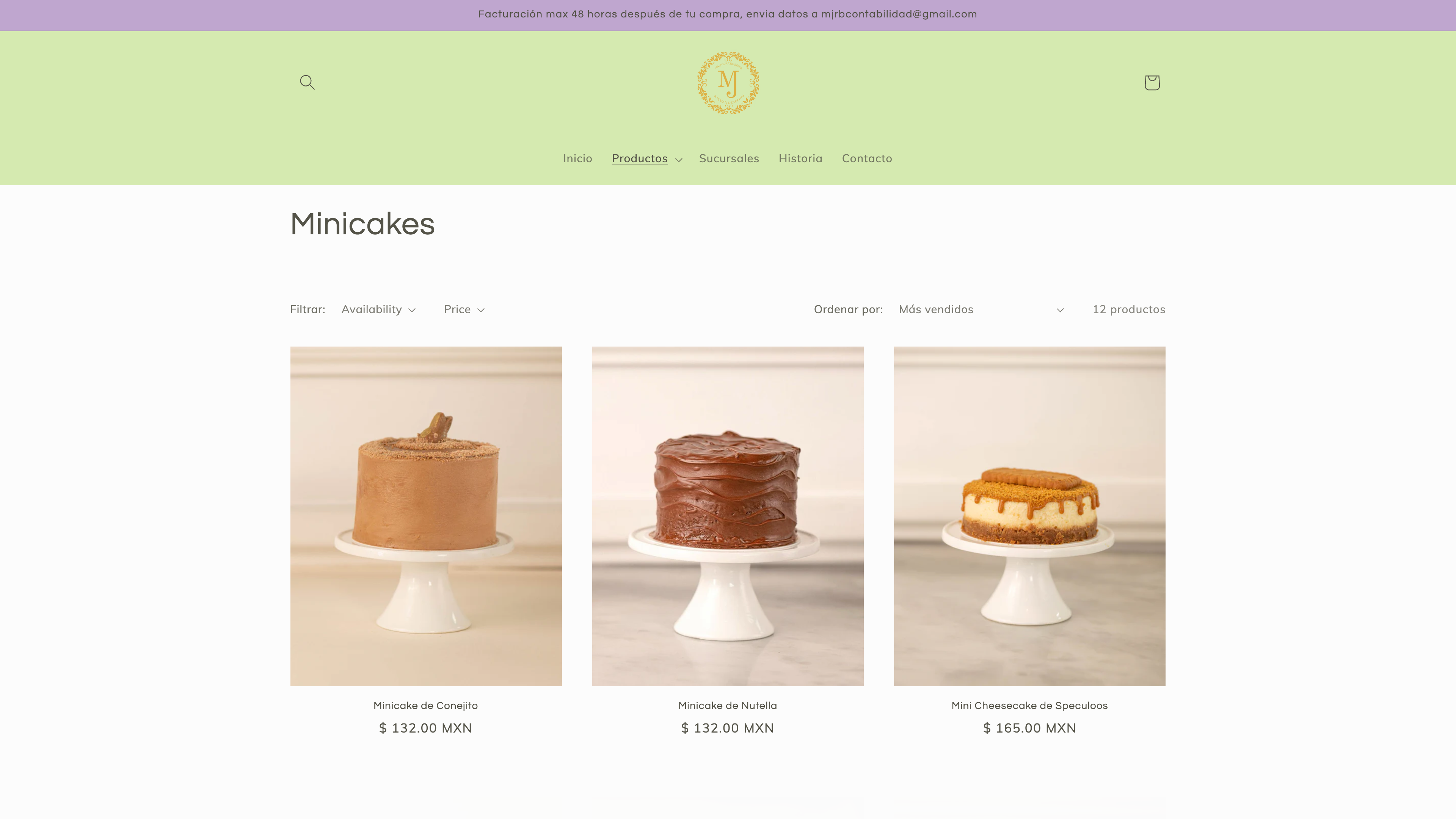 Postres Maria Jose screenshot 3