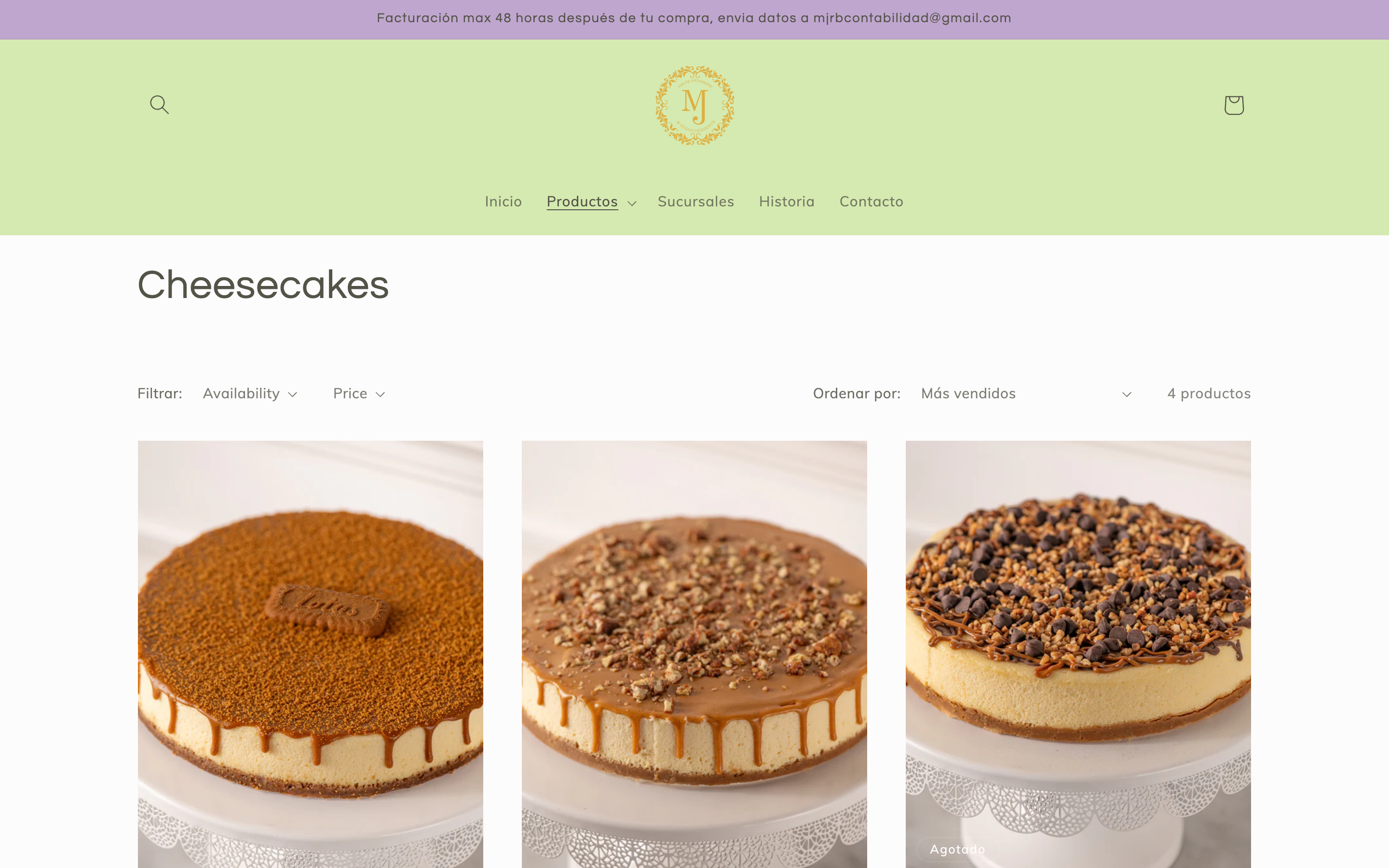 Postres Maria Jose screenshot 4