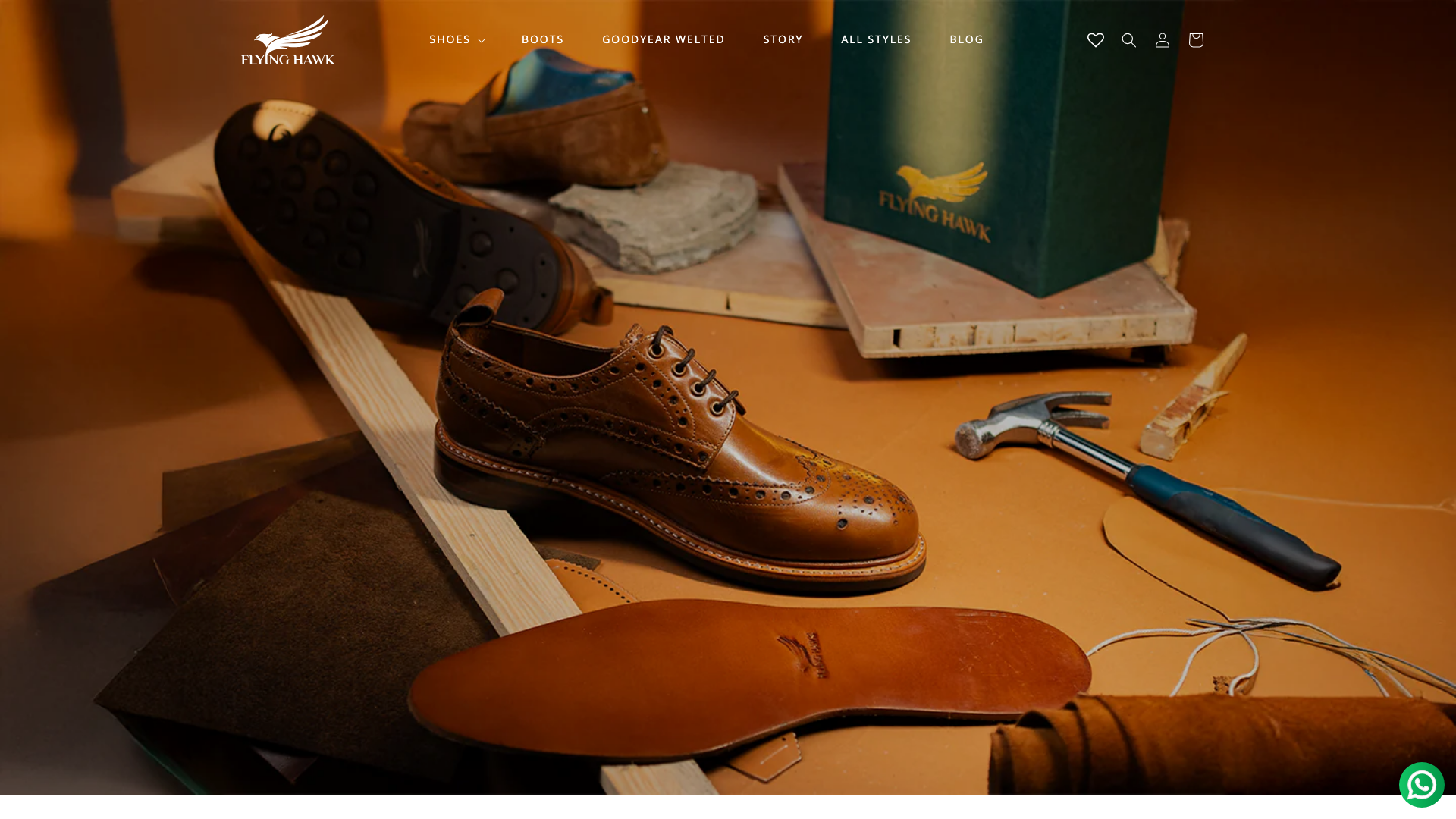 Shopify Build & Performance Ads – Leather Footwear