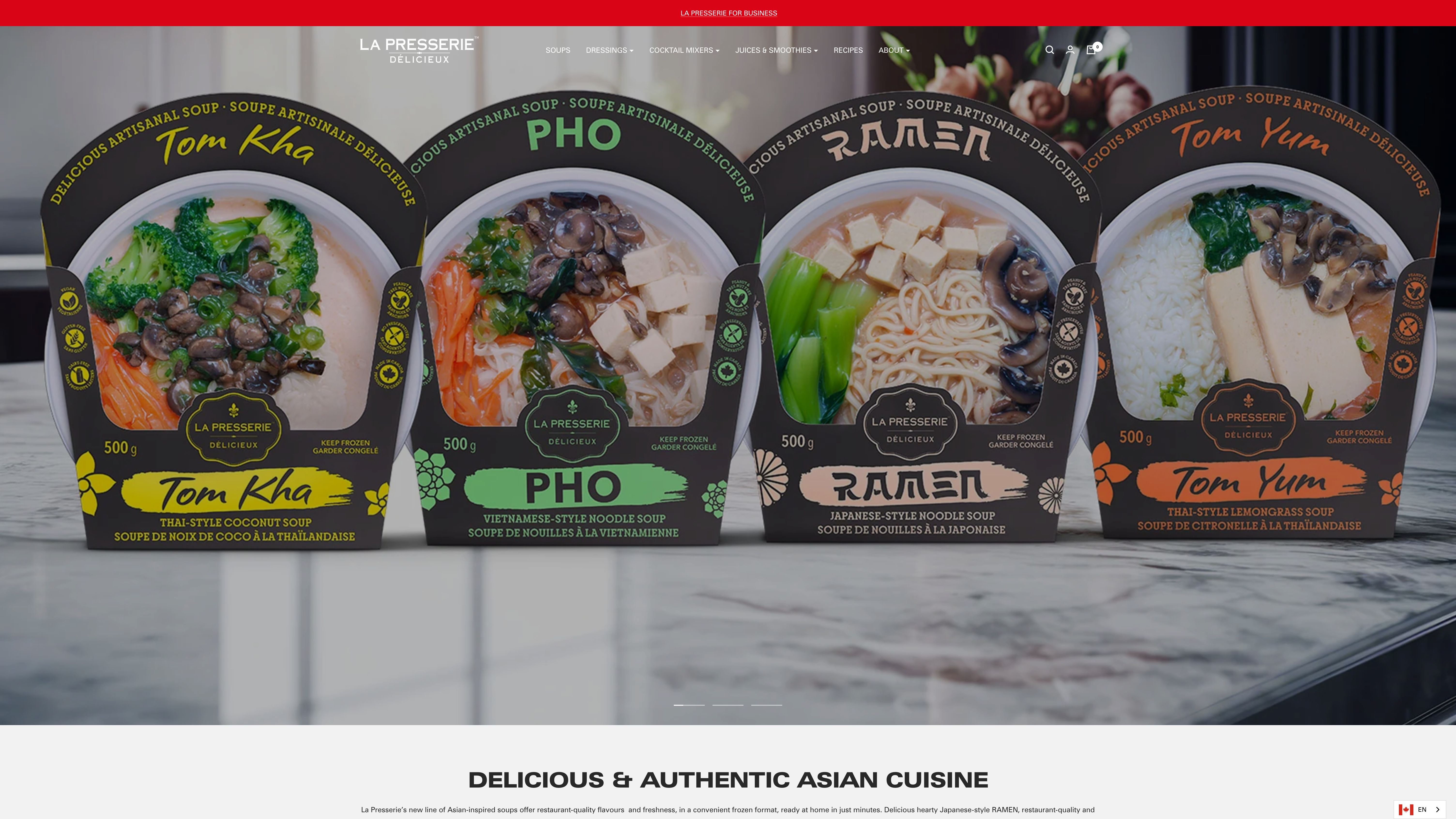 La Presserie Cold Pressed Juices and Dressings - Migration & Design screenshot 7