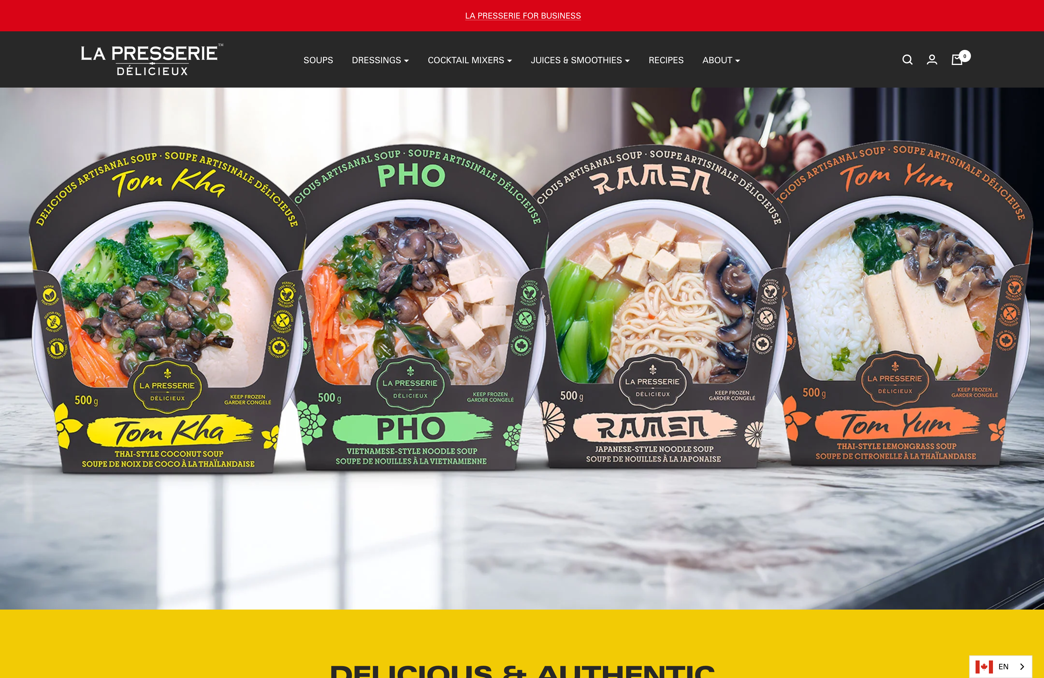 La Presserie Cold Pressed Juices and Dressings - Migration & Design screenshot 3