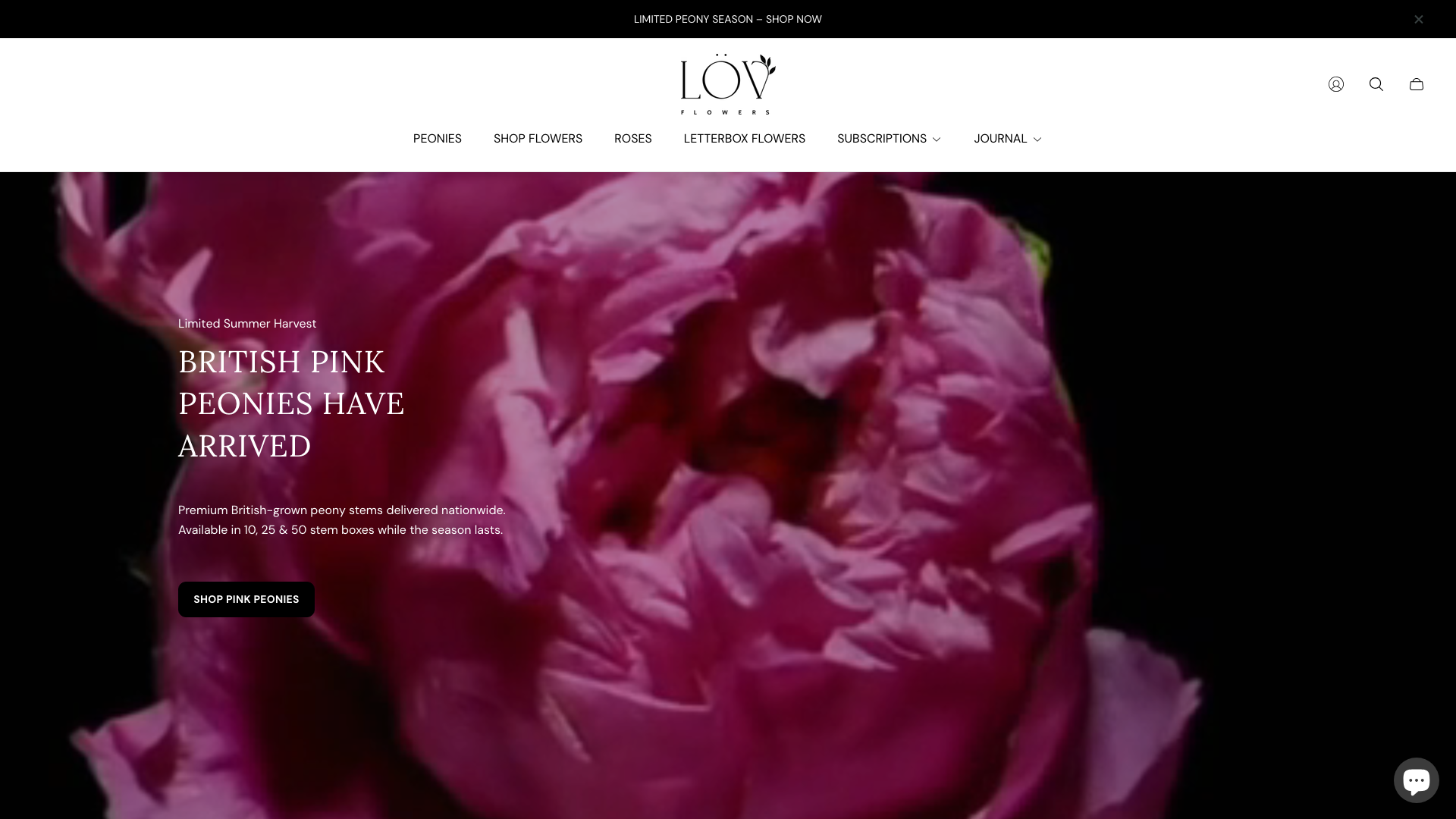 🌸 LOV Flowers