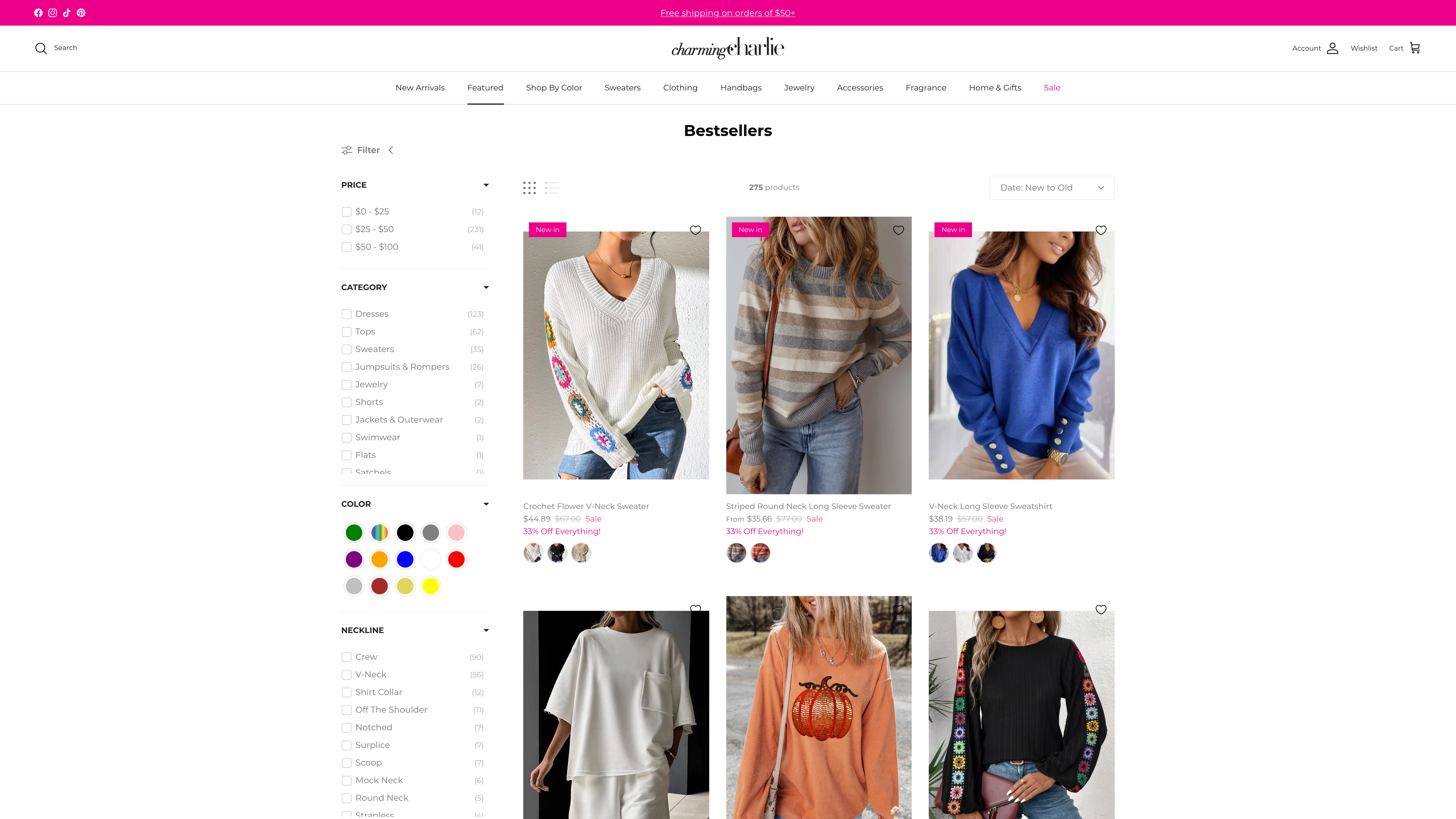 Charming Charlie screenshot 3