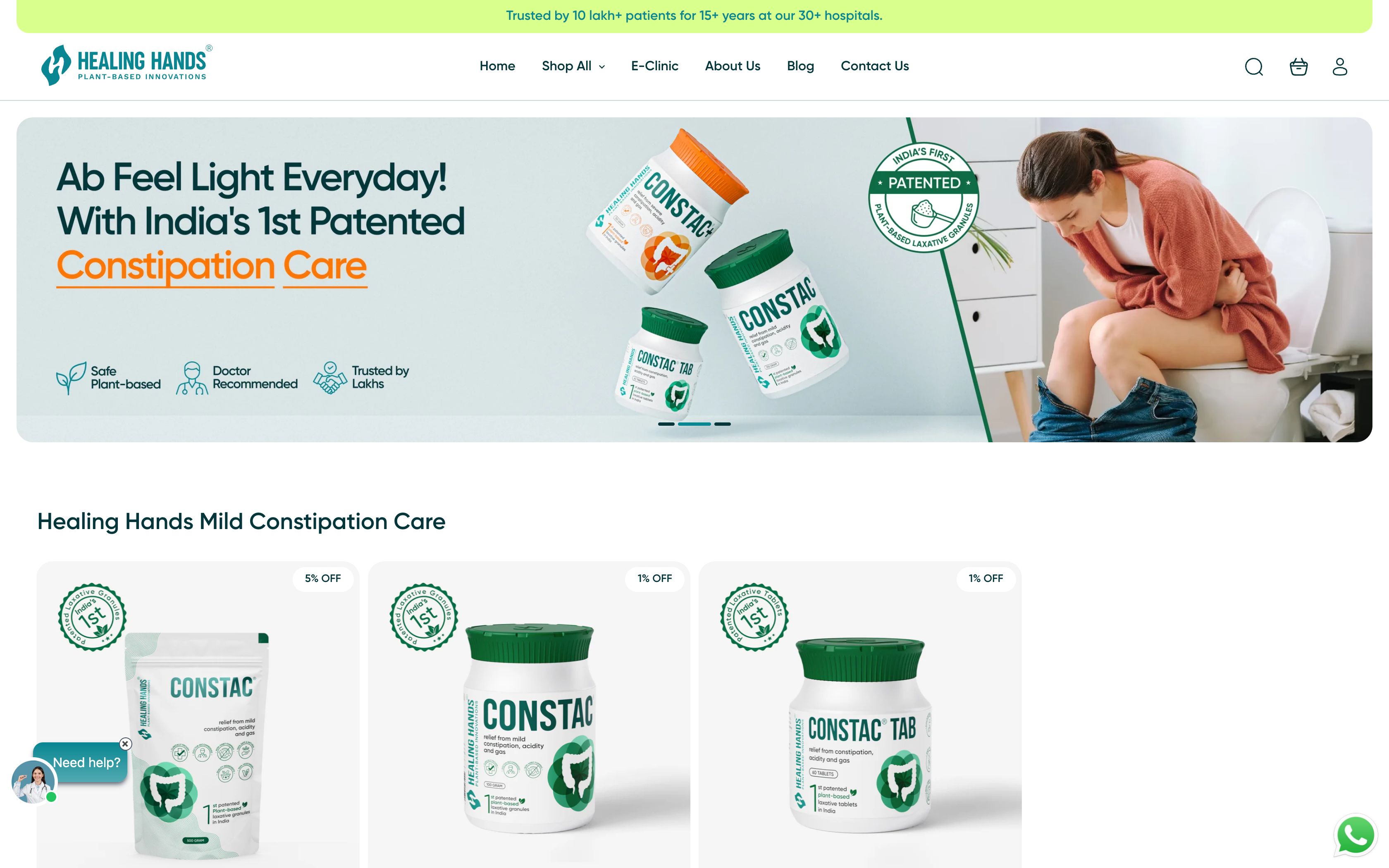 Healing Hand - Plant-based Health Care screenshot 2