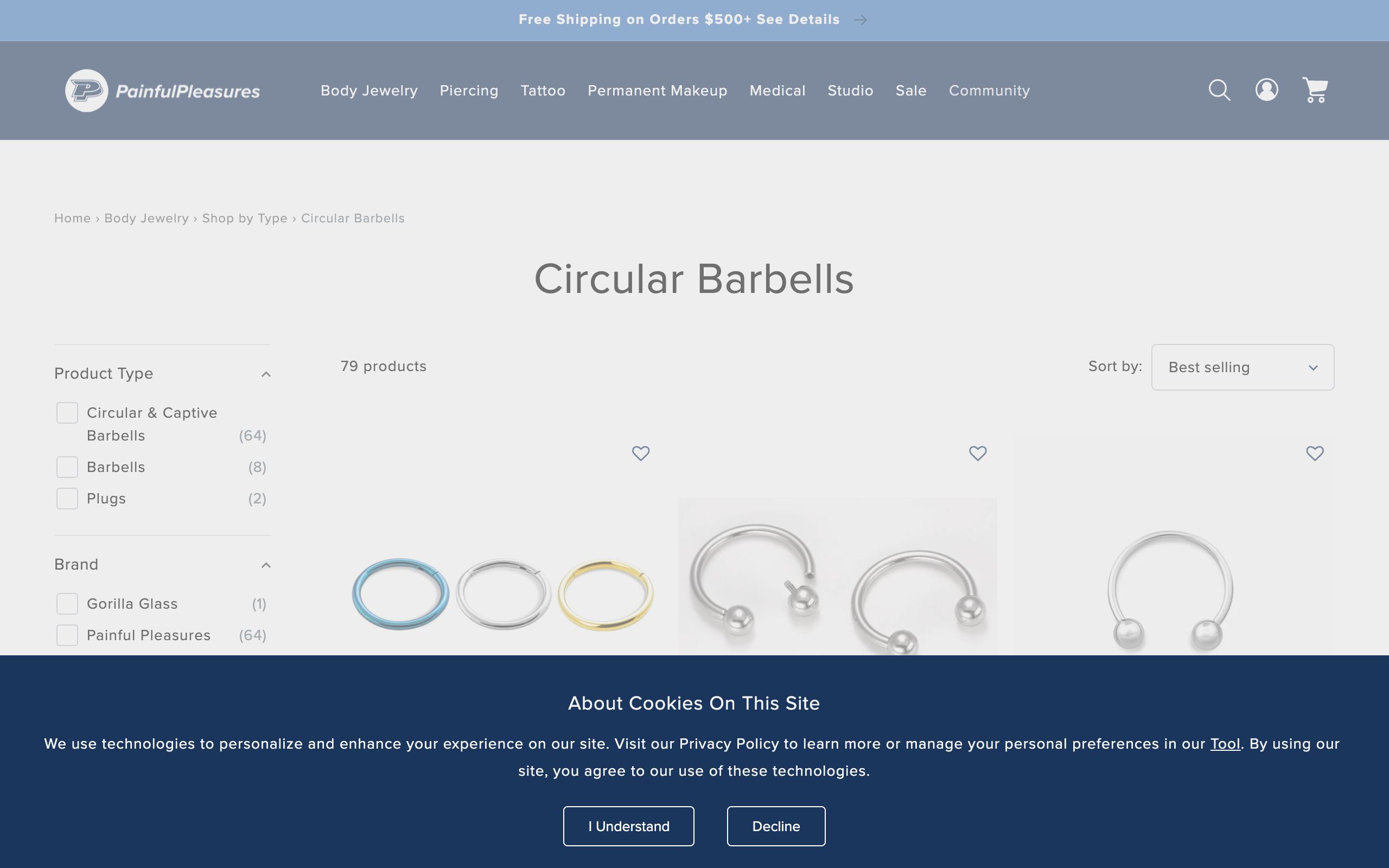 Painful Pleasures Replatform from Magento to Shopify screenshot 5