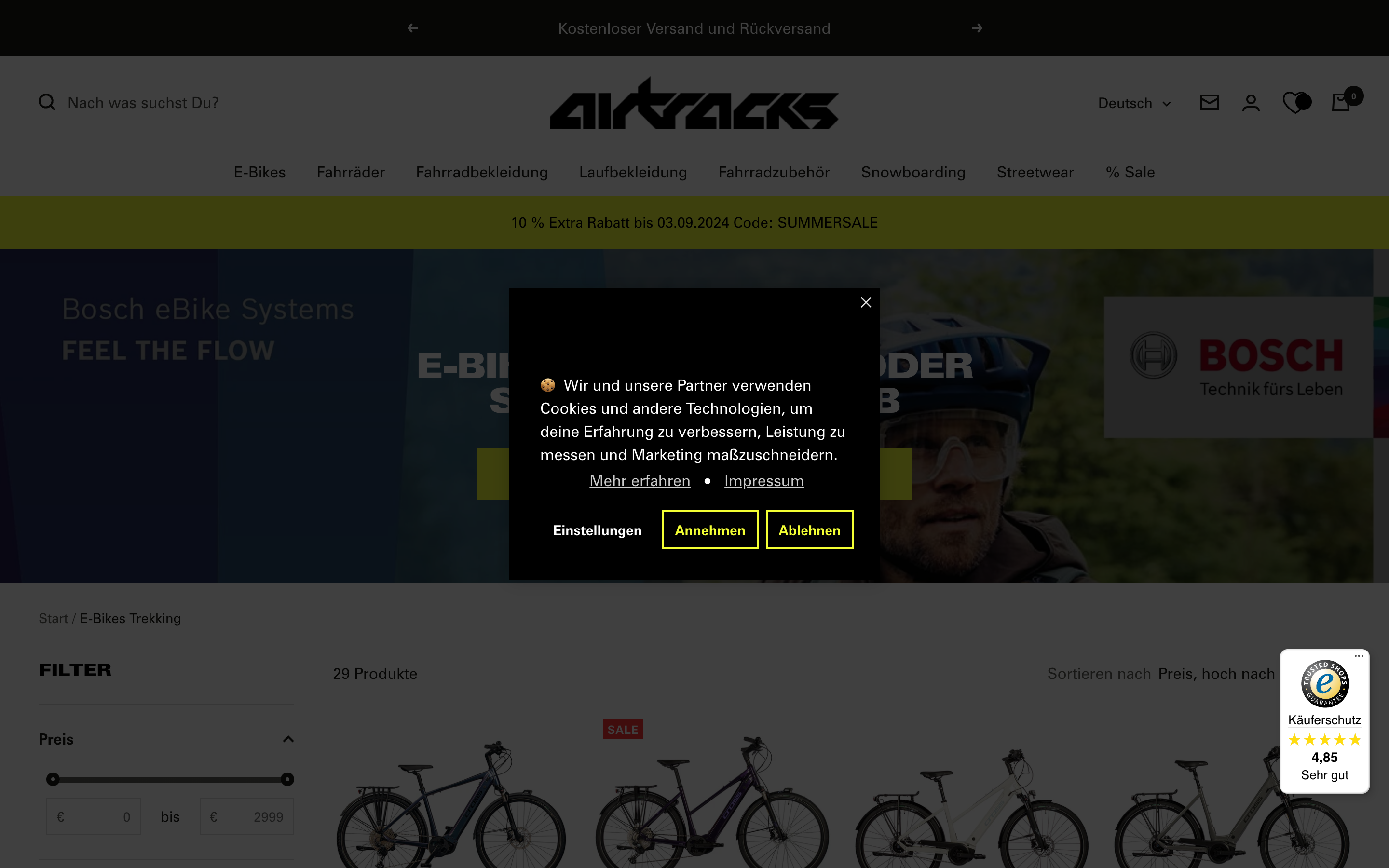 Airtracks Shopware Migration screenshot 2