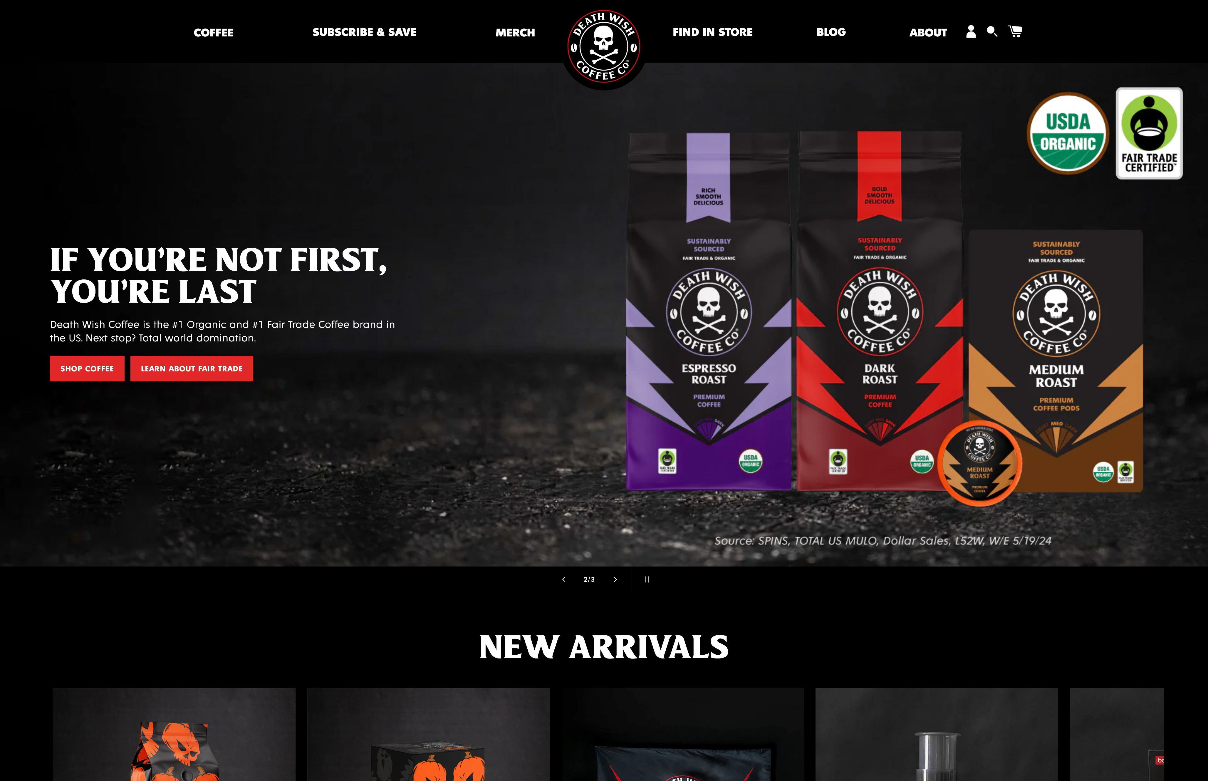 Death Wish Coffee screenshot 6