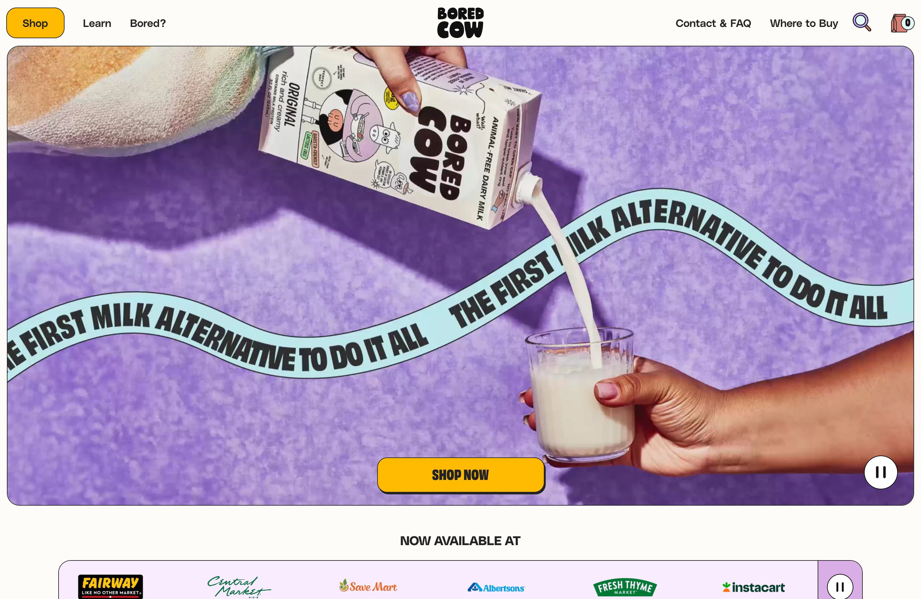 BORED COW screenshot